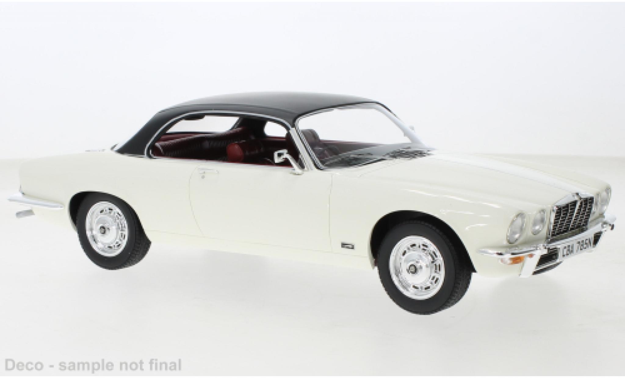 Jaguar XJ 1/18 BoS Models 4.2C beige clair/black 1974 diecast model cars