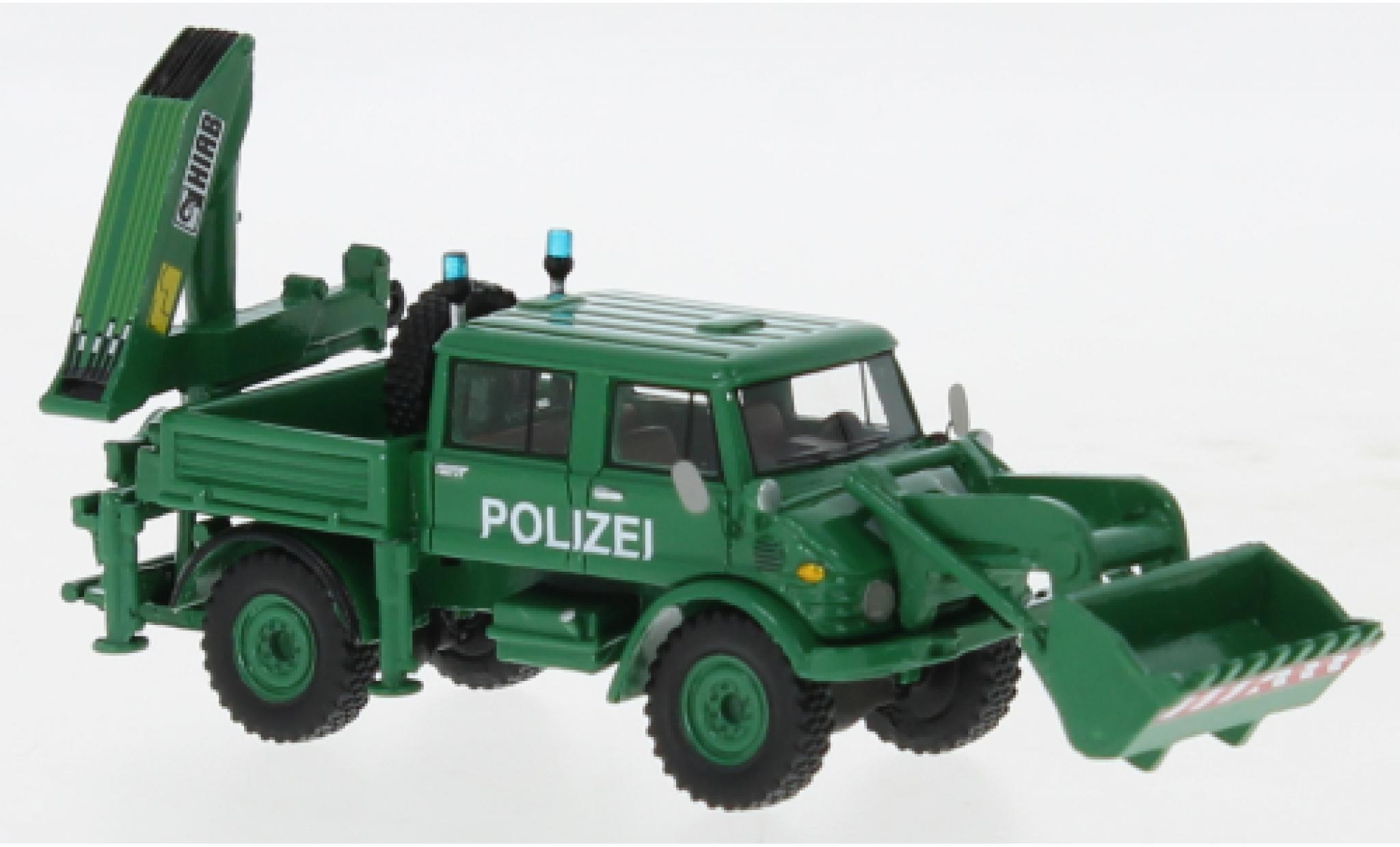 Mercedes Unimog 1/87 BoS Models U416 DoKa police 1977 diecast model cars