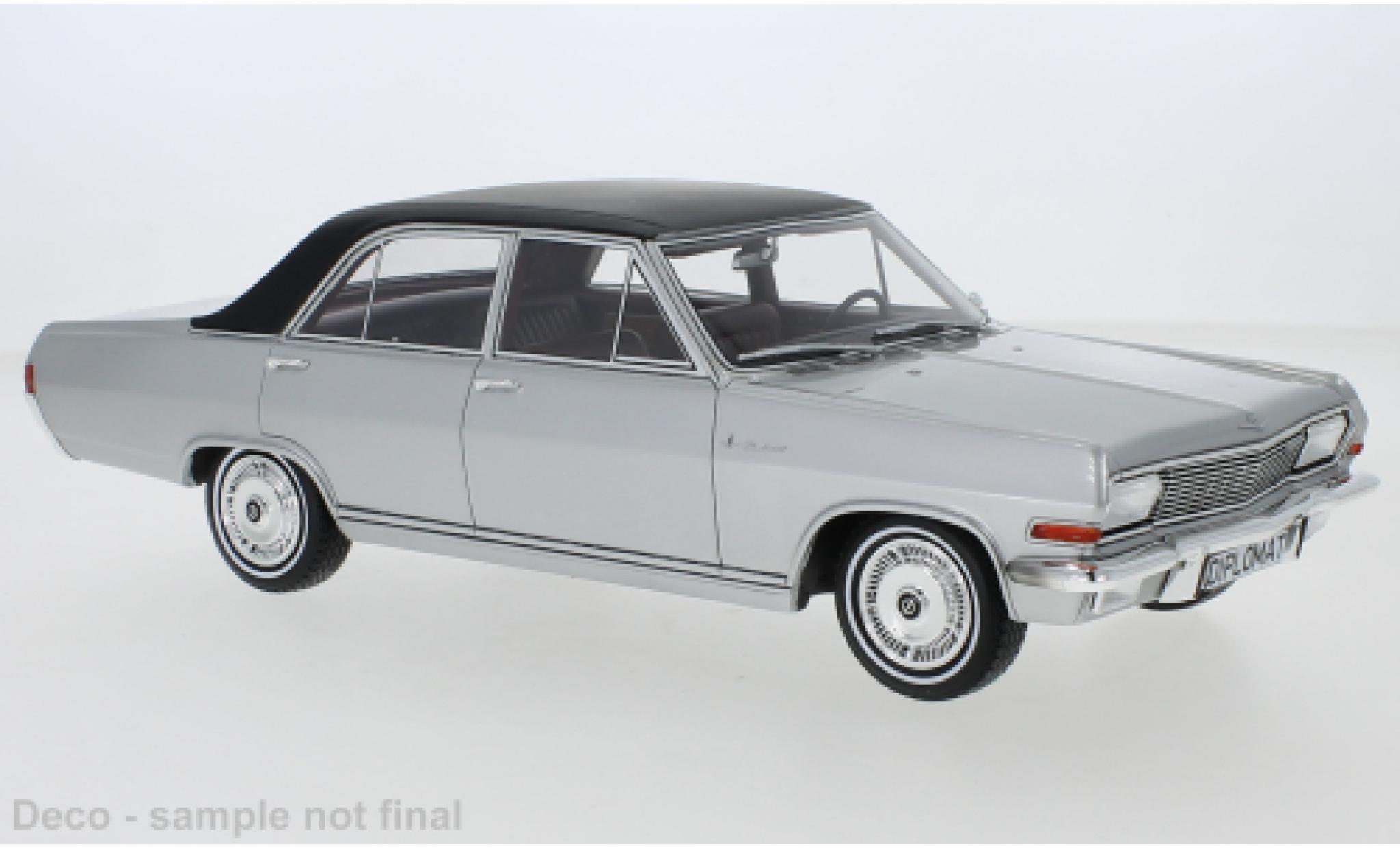 Opel Diplomat 1/18 BoS Models A d/matte-black 1964 diecast model cars