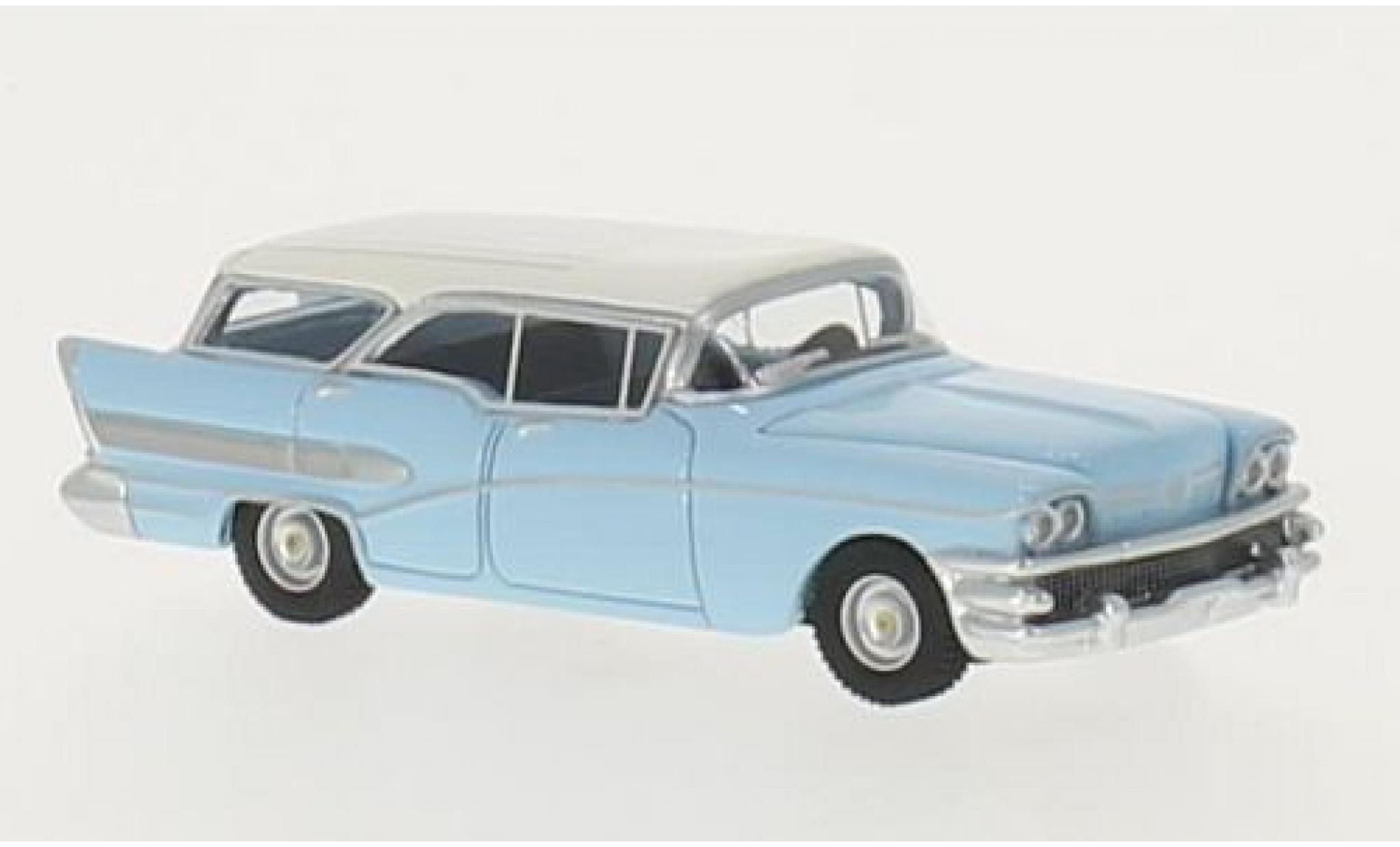 Buick Century 1/87 BoS Models Caballero blue/white 1958 diecast model cars