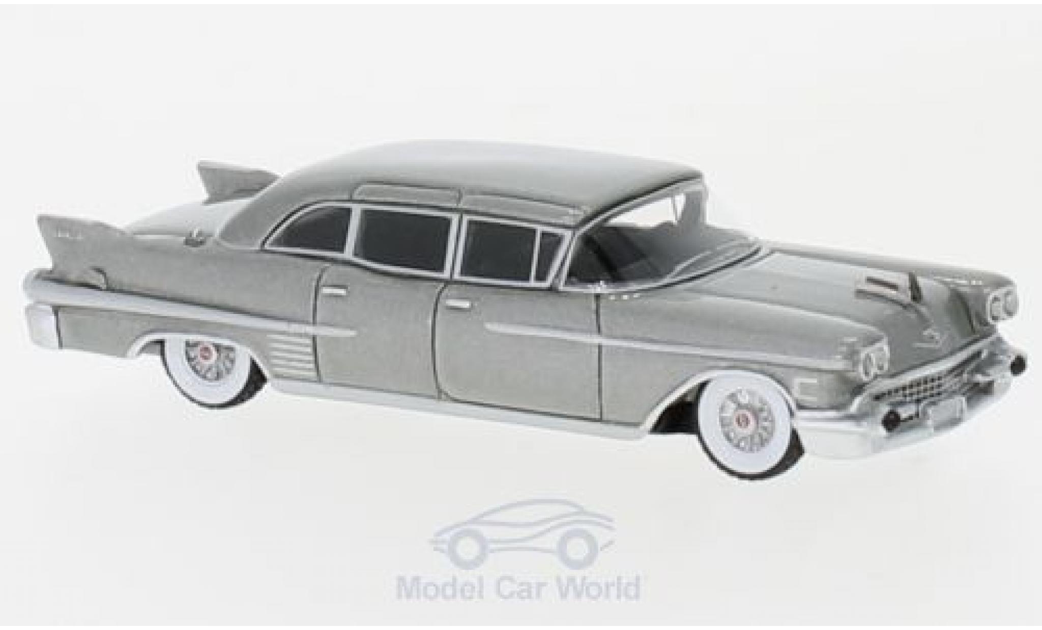 Cadillac Fleetwood 1/87 BoS Models 75 Limousine metallic grey 1958 diecast model cars