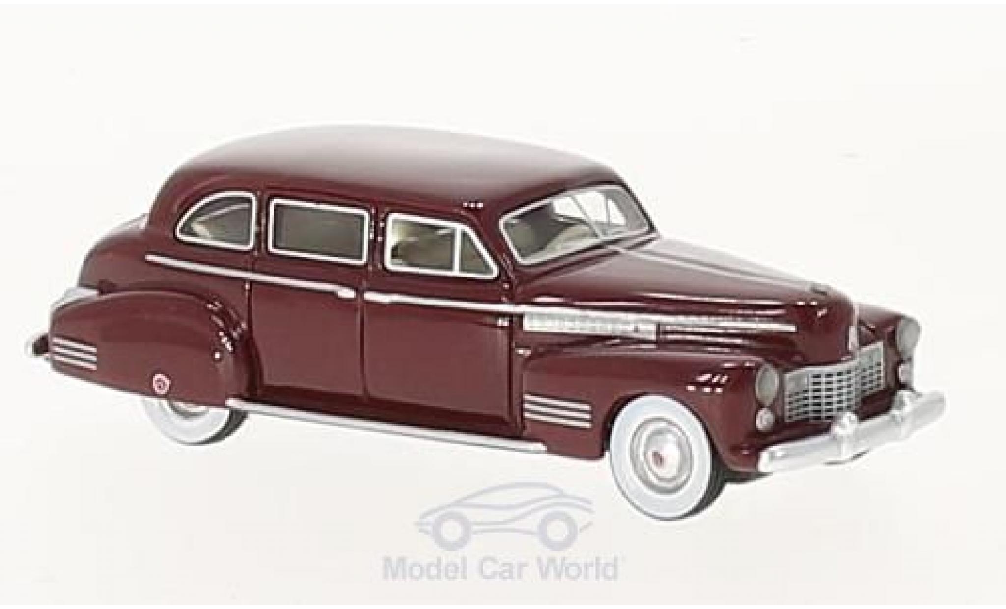 Cadillac Fleetwood 1/87 BoS Models 75 Touring Sedan metallic red 1941 diecast model cars