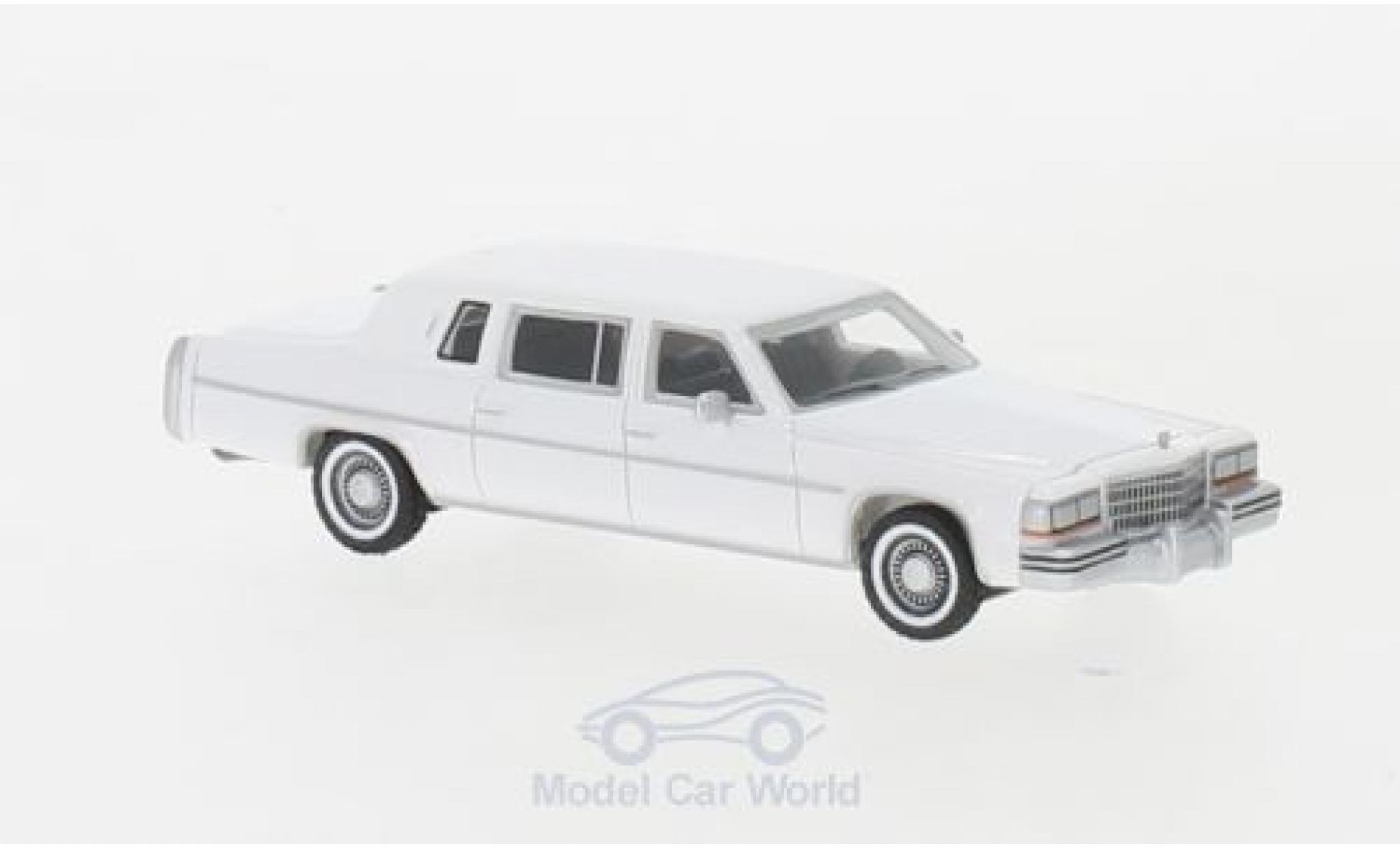 Cadillac Fleetwood 1/87 BoS Models Formal Limousine white 1980 diecast model cars