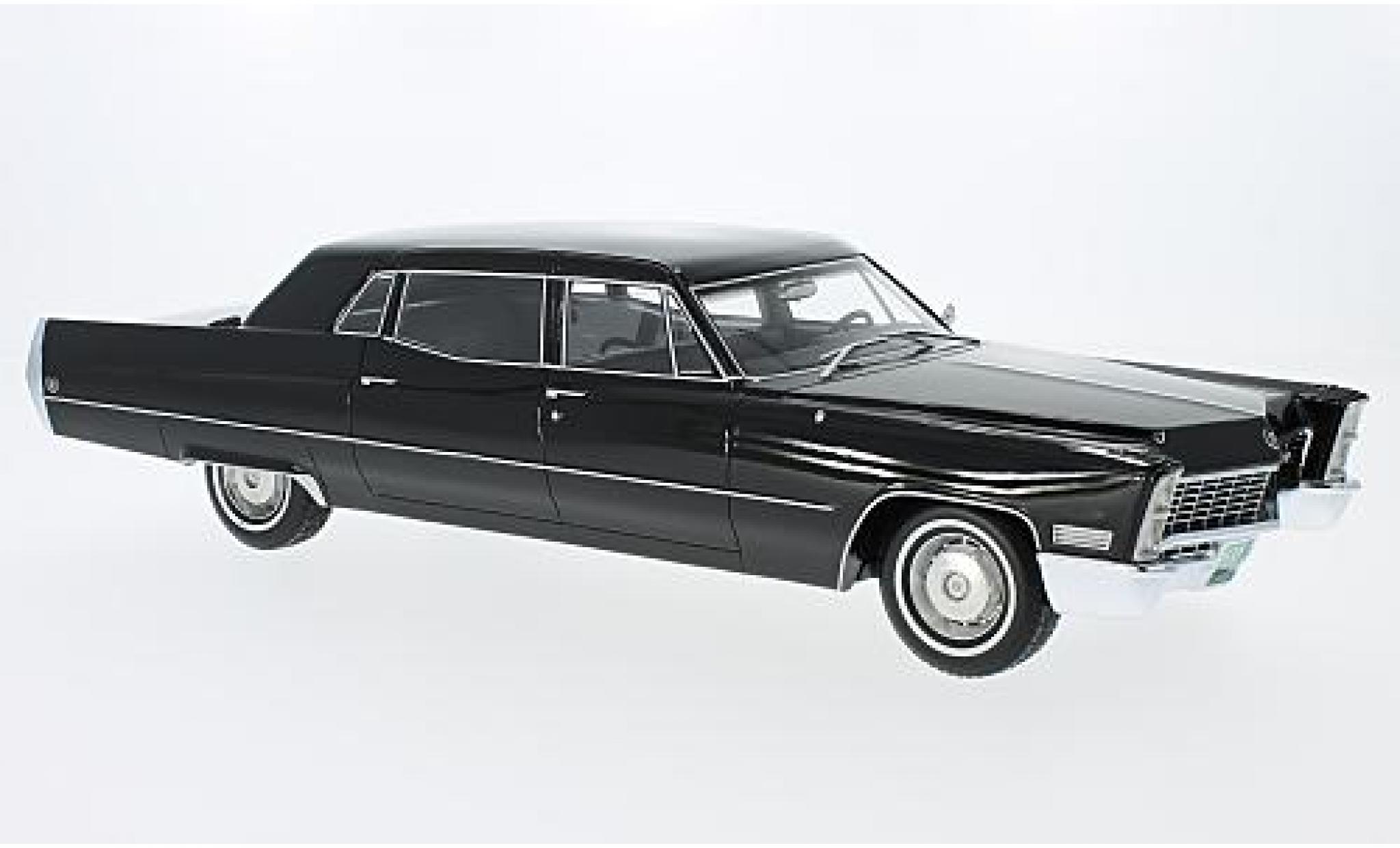 Cadillac Fleetwood 1/18 BoS Models Series 75 black 1967 diecast model cars