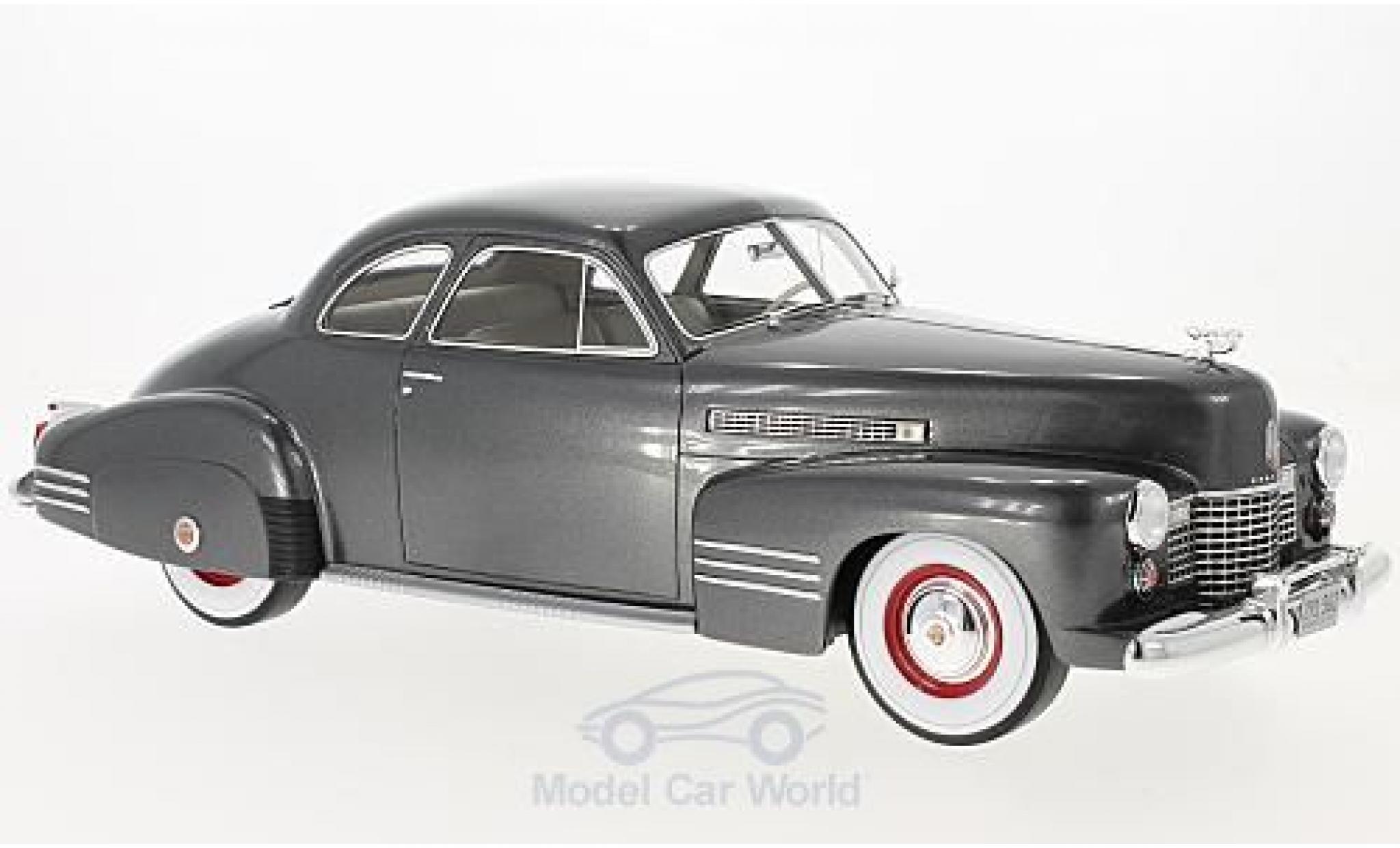 Cadillac Series 62 1/18 BoS Models Club Coupe metallic grey 1941 ohne Vitrine diecast model cars