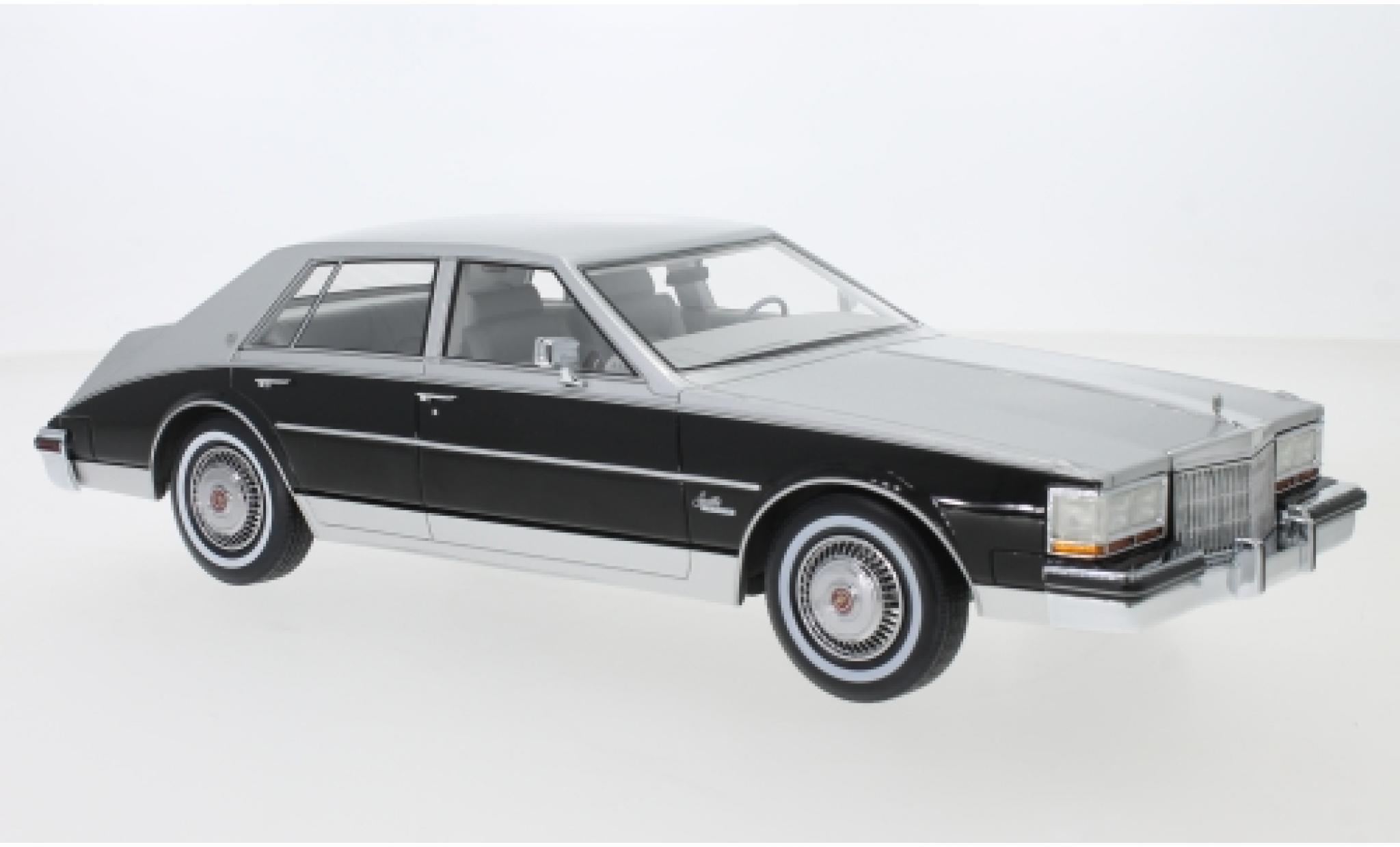 Cadillac Seville 1/18 BoS Models metallic grey/black 1980 diecast model cars
