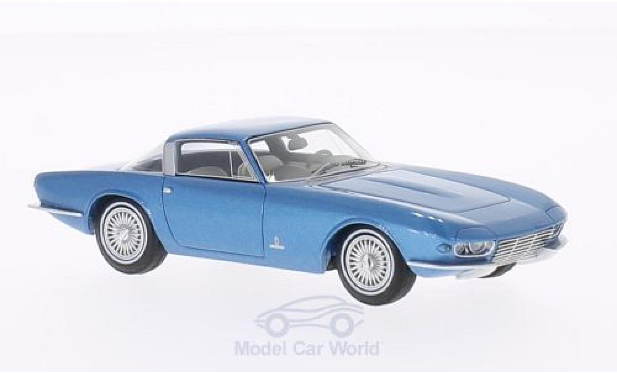 Chevrolet Corvette C2 1/43 BoS Models Rondine Pininfarina metallic blue 1963 diecast model cars