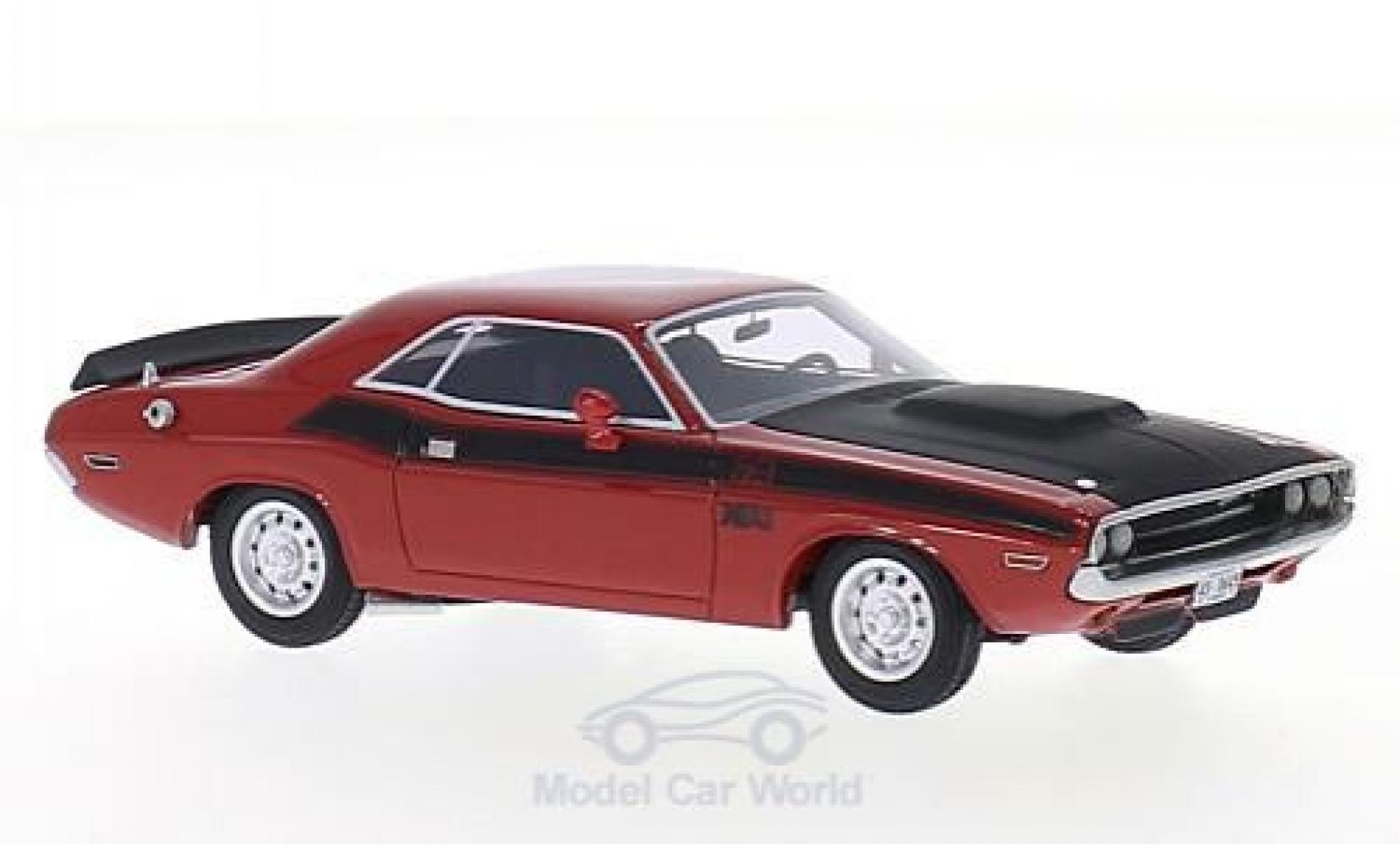 Dodge Challenger 1970 1/43 BoS Models T/A red/black 1970 diecast model cars