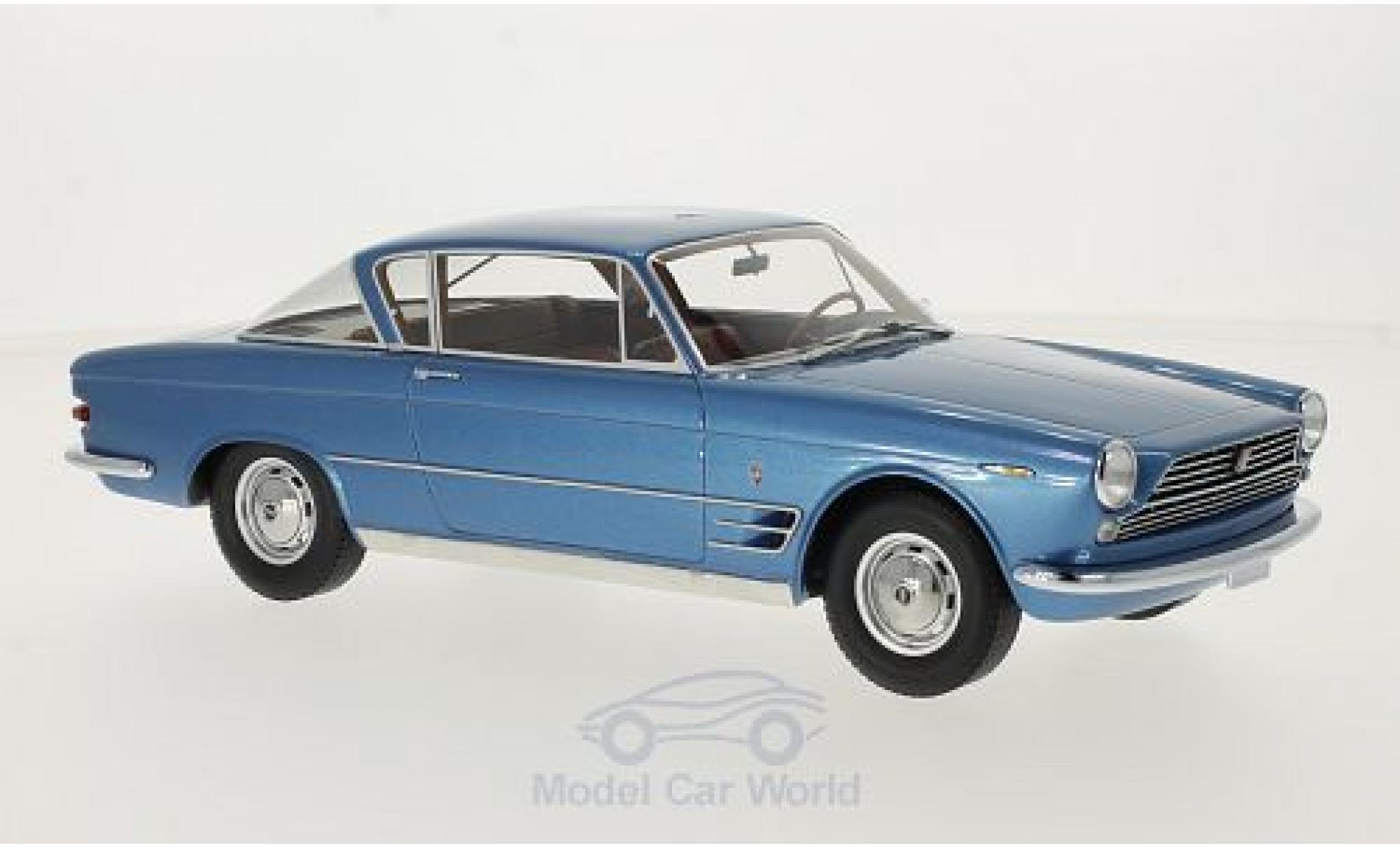 Fiat 2300 1/18 BoS Models S Coupe metallic blue 1961 diecast model cars
