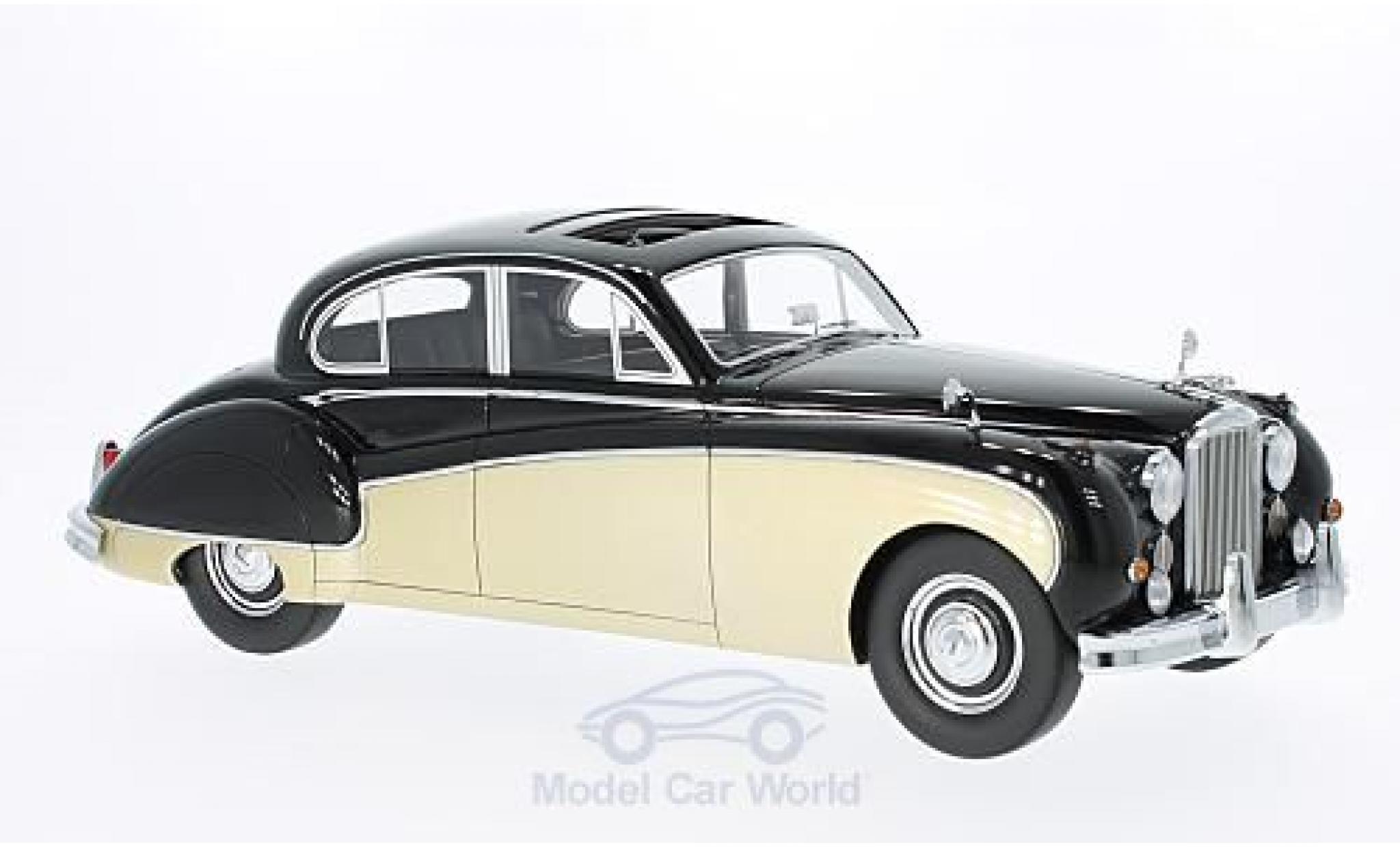 Jaguar MK 9 1/18 BoS Models VIII black/gold RHD 1957 diecast model cars