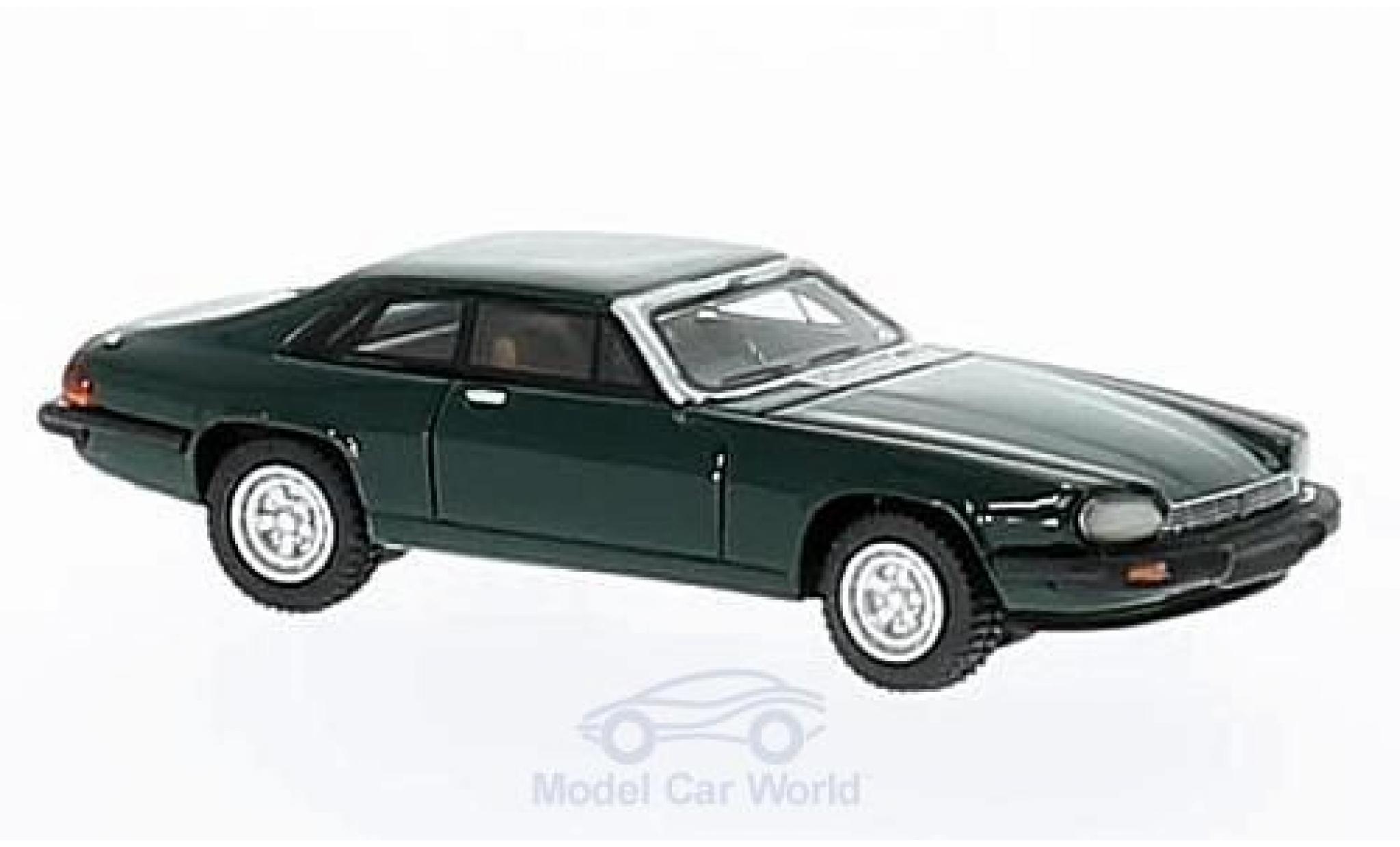 Jaguar XJ 1975 1/87 BoS Models -S green RHD 1975 diecast model cars