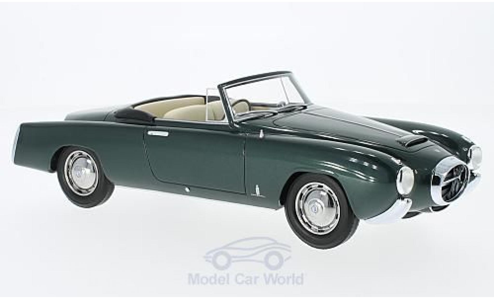 Lancia Aurelia 1/18 BoS Models PF200 Convertible metallic green RHD 1953 diecast model cars