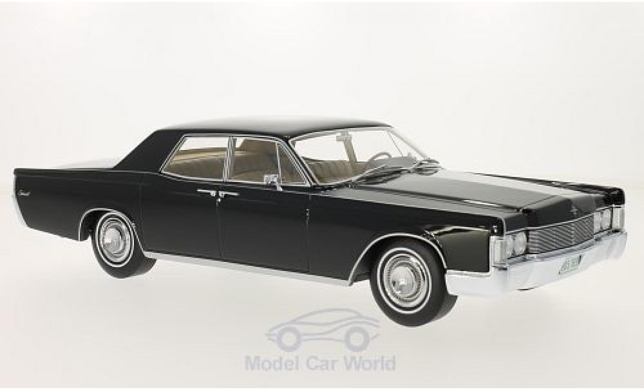 Lincoln Continental 1/18 BoS Models black 1968 ohne Vitrine diecast model cars