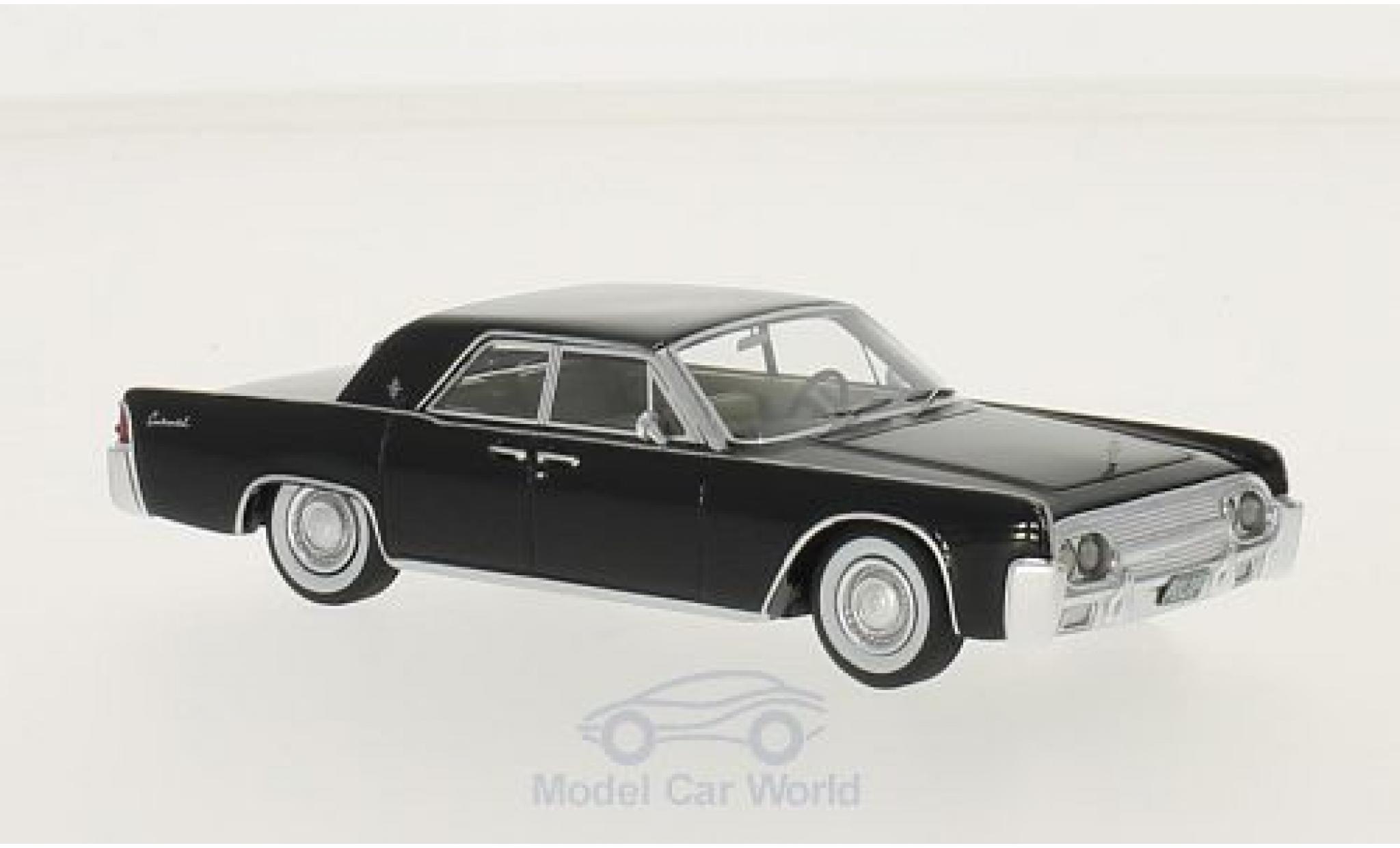 Lincoln Continental 1/43 BoS Models Sedan 53A black 1961 ohne Vitrine diecast model cars