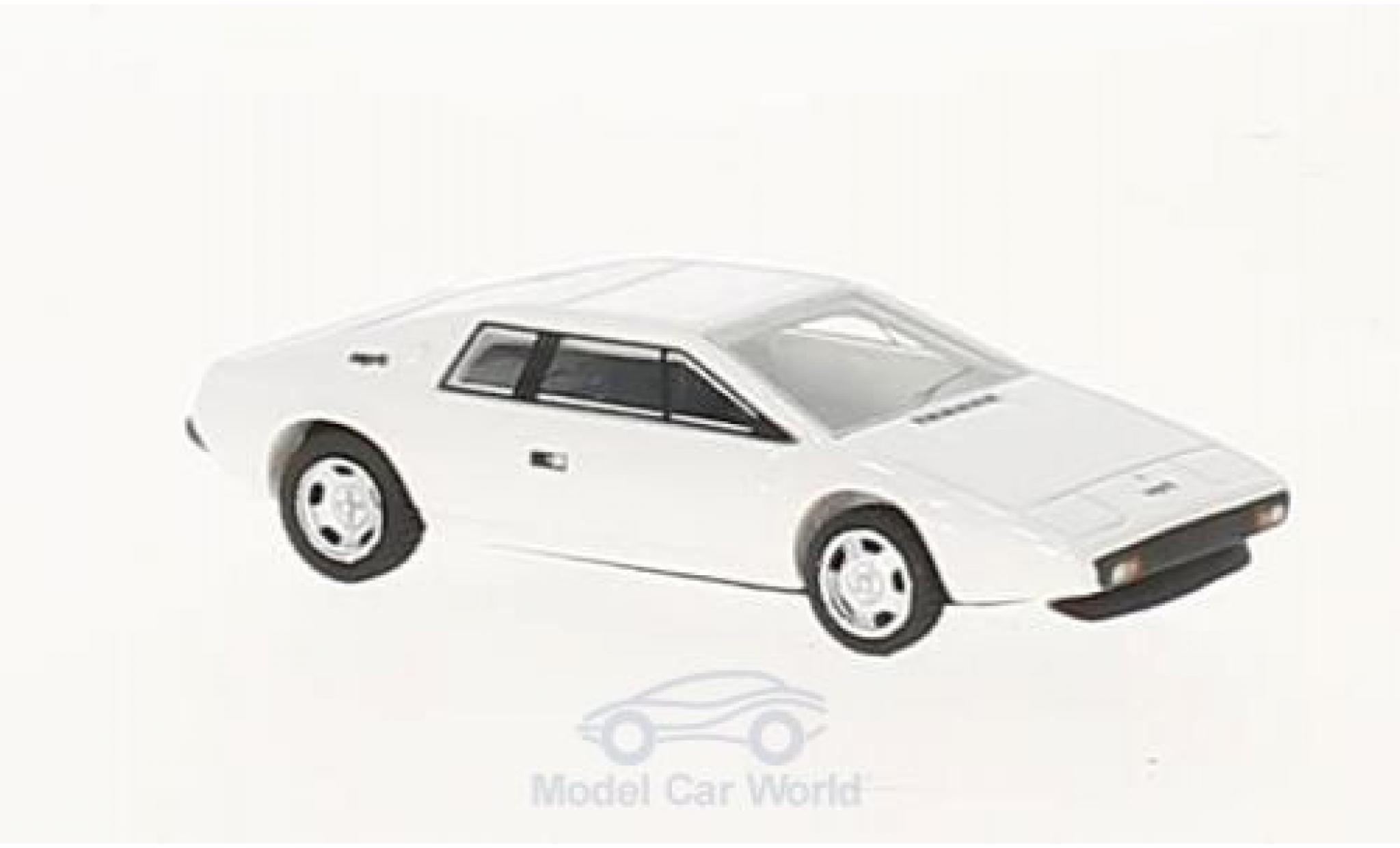 Lotus Esprit 1/87 BoS Models S1 white RHD 1977 diecast model cars
