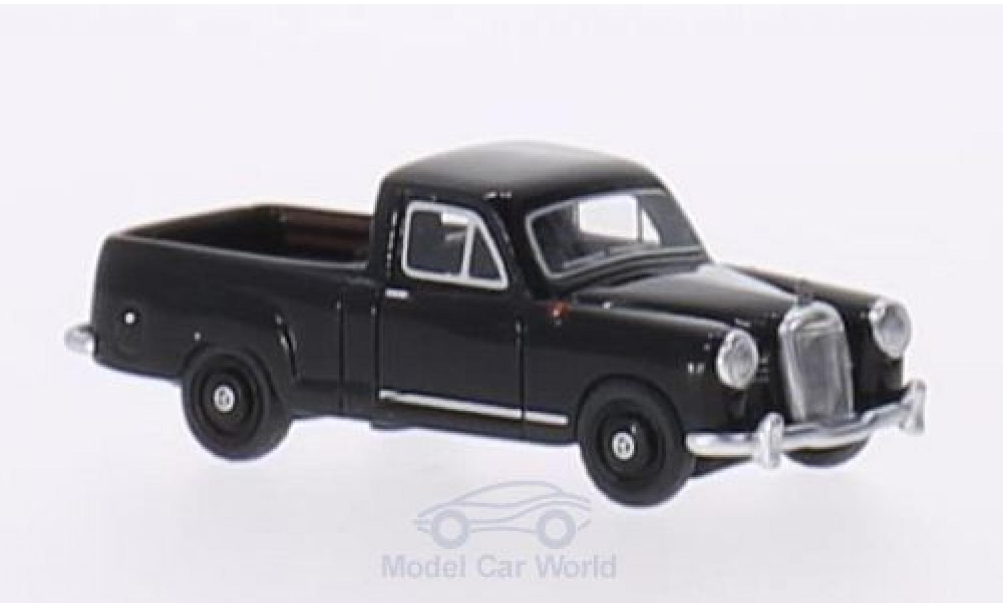 Mercedes 180 1/87 BoS Models (W120) Bakkie black RHD 1956 diecast model cars