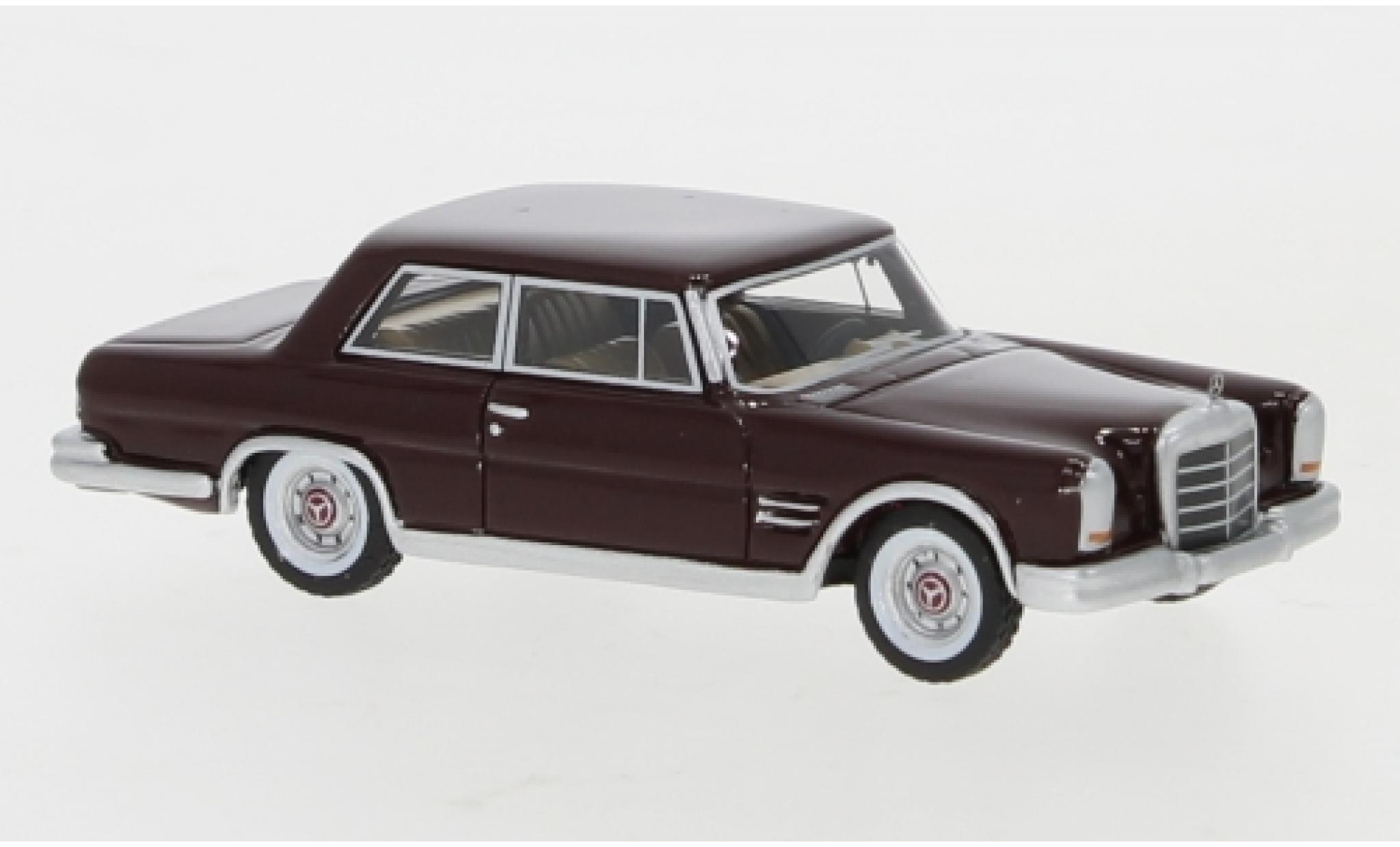 Mercedes 600 1/87 BoS Models (W100) Nallinger Coup&eacute; red 1963 diecast model cars