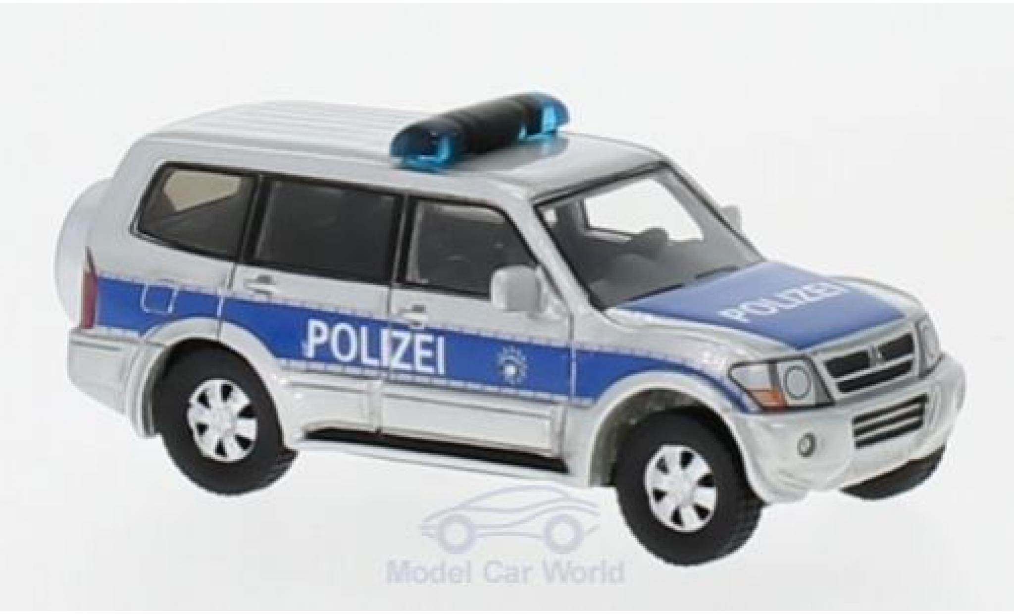 Mitsubishi Pajero 1/87 BoS Models Police 2003 diecast model cars