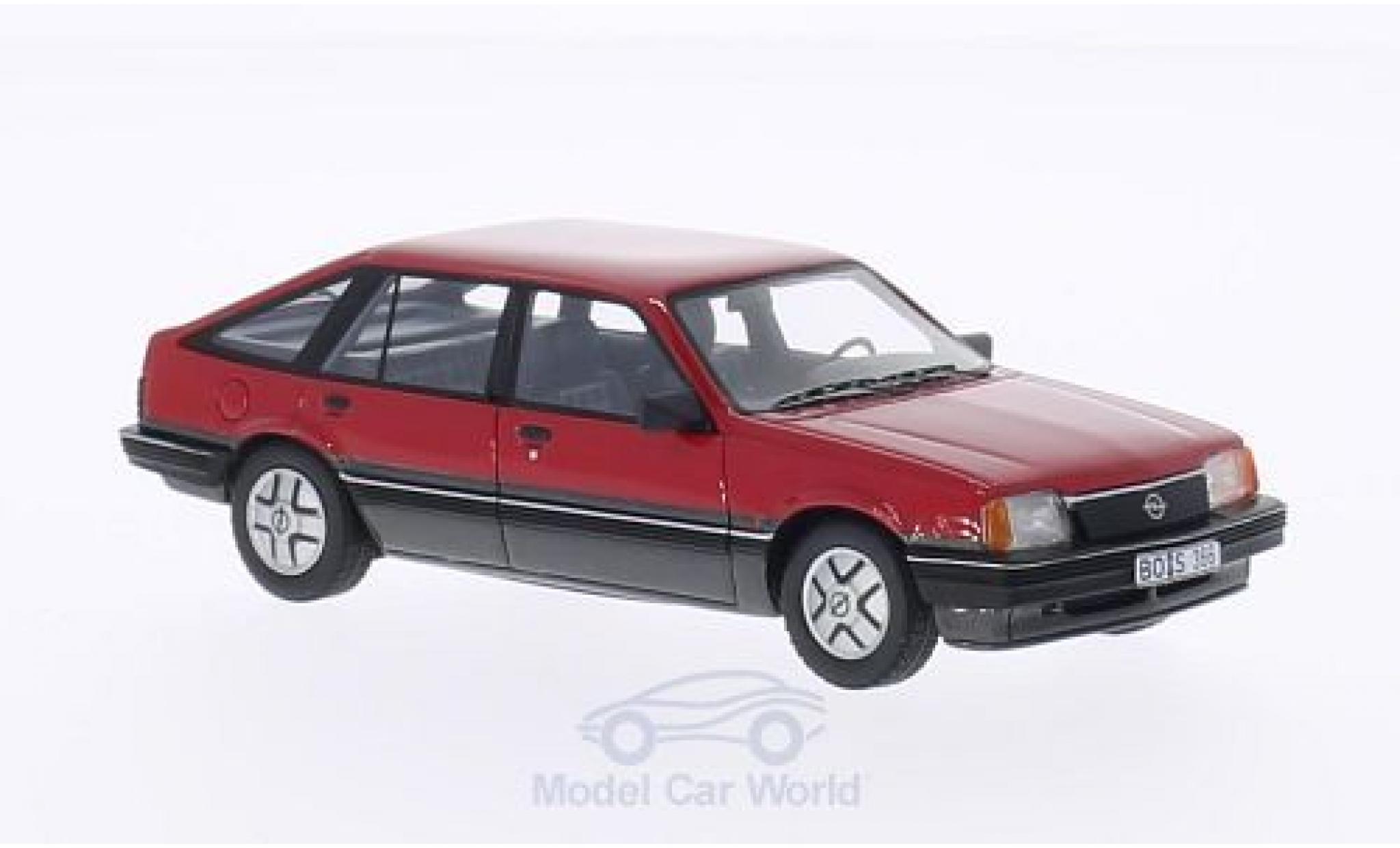 Opel Ascona C 1/43 BoS Models C SR Flie&szlig;heck red 1981 diecast model cars
