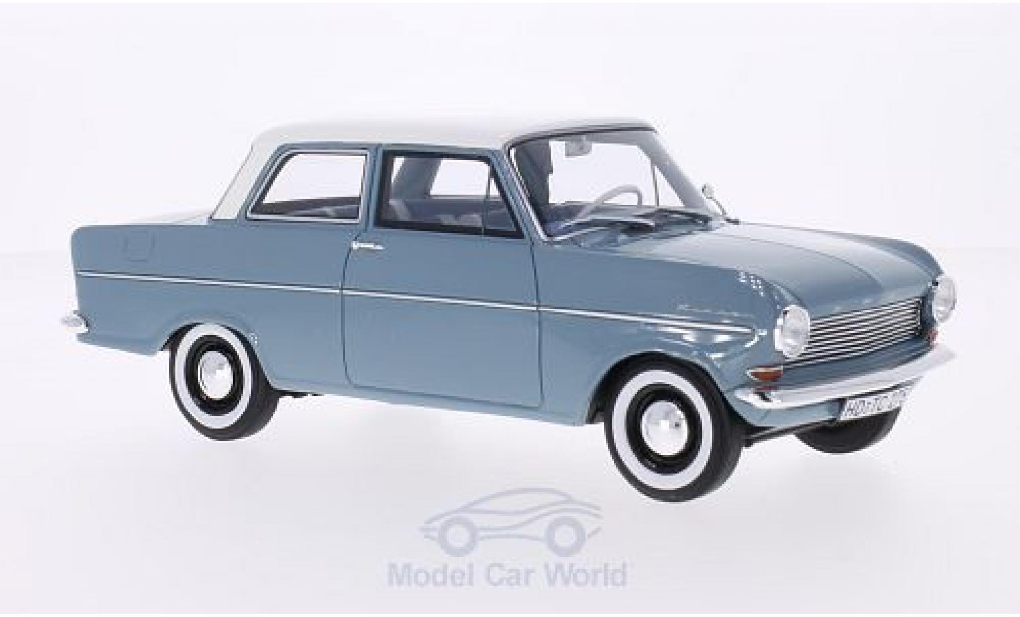 Opel Kadett E 1/18 BoS Models A blue/white 1962 diecast model cars