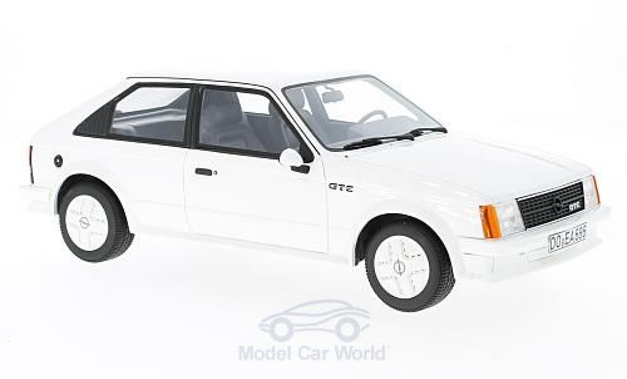 Opel Kadett GT 1/18 BoS Models D GTE white 1983 diecast model cars