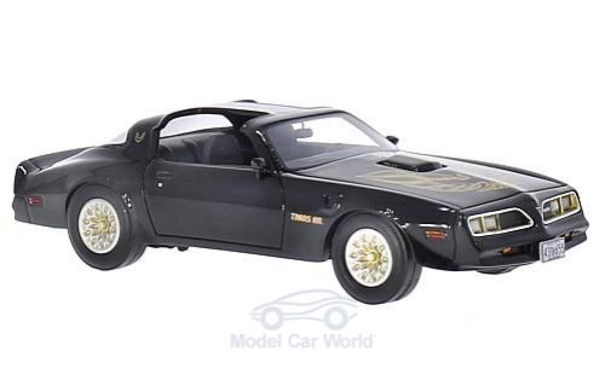 Pontiac Firebird 1/43 BoS Models Trans Am black/Dekor 1977 diecast model cars
