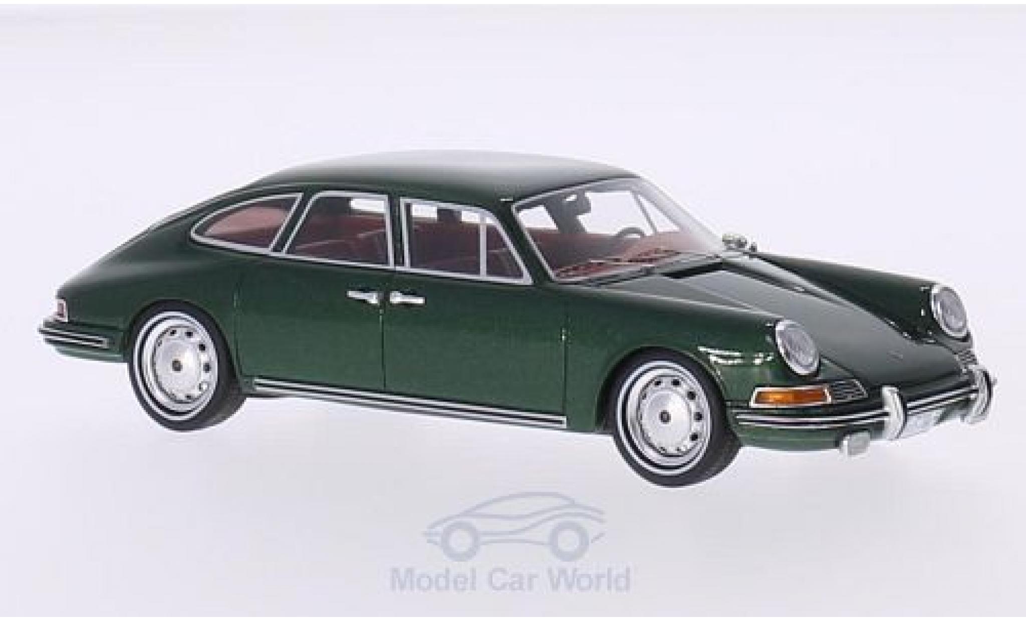 Porsche 911 SC 1/43 BoS Models S Troutman & Barnes green 1967 4-Door Sedan diecast model cars