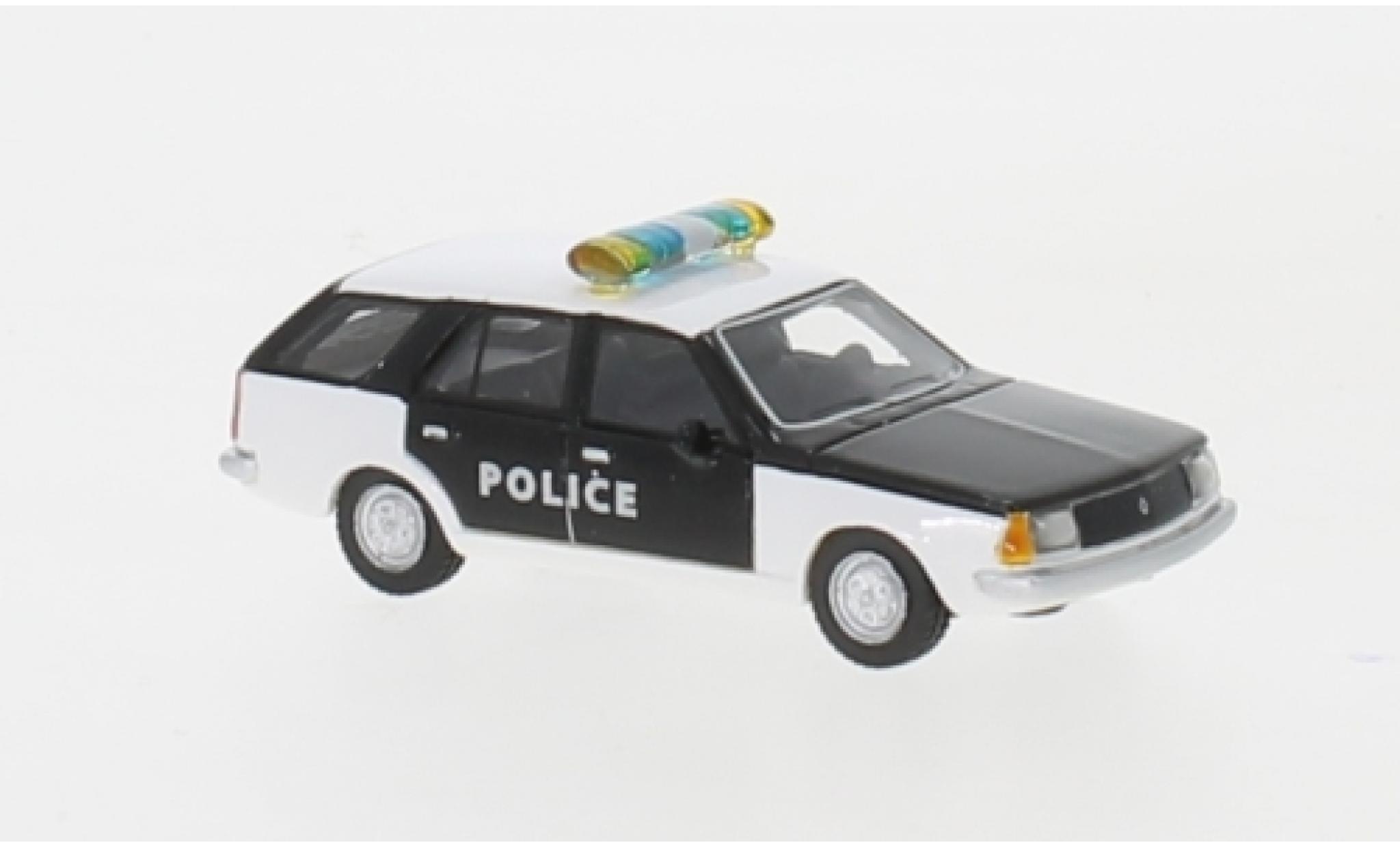 Renault 18 1/87 BoS Models Estate white/black Police 1978 diecast model cars
