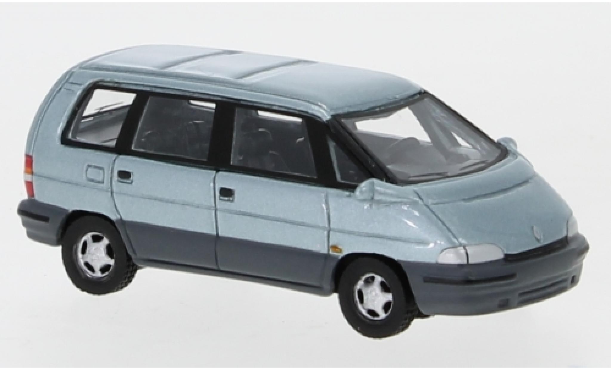 Renault Espace 1/87 BoS Models II metallic blue 1991 diecast model cars