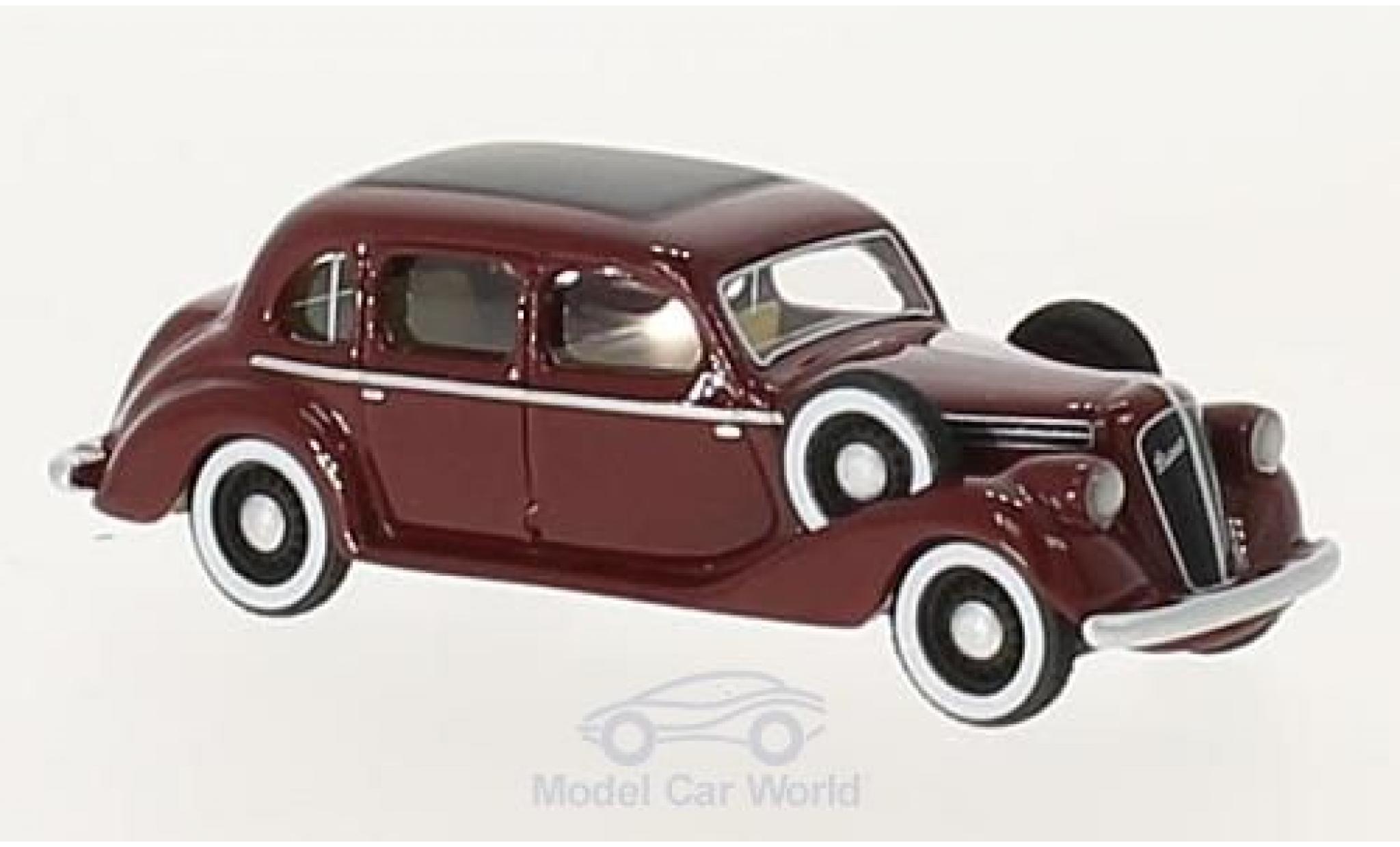 Skoda Superb 1938 1/87 BoS Models 913 red RHD 1938 diecast model cars