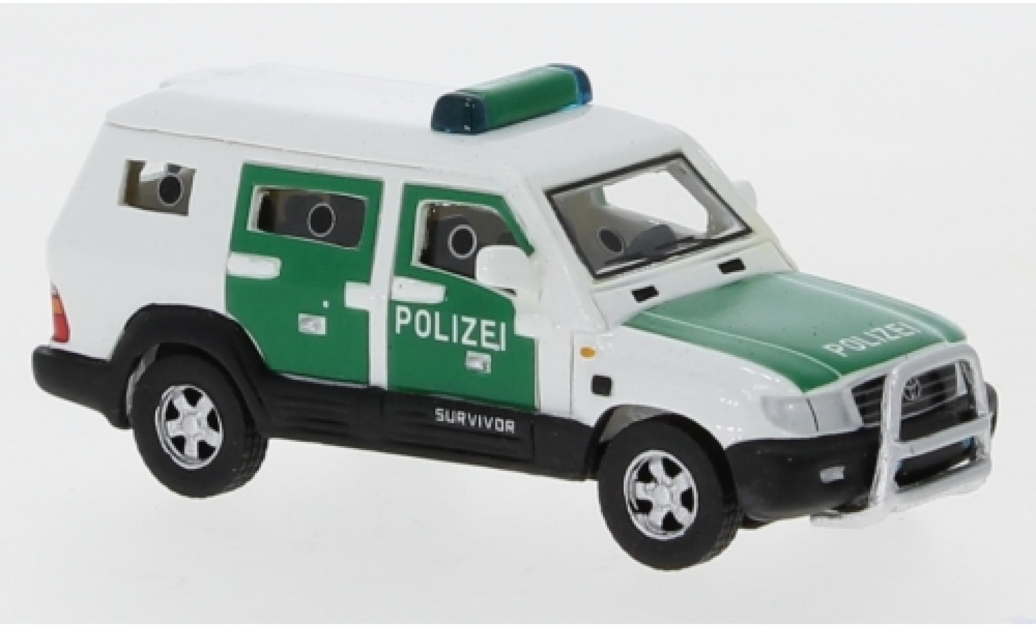 Toyota Land Cruiser 1/87 BoS Models Survivor Police 2004 diecast model cars
