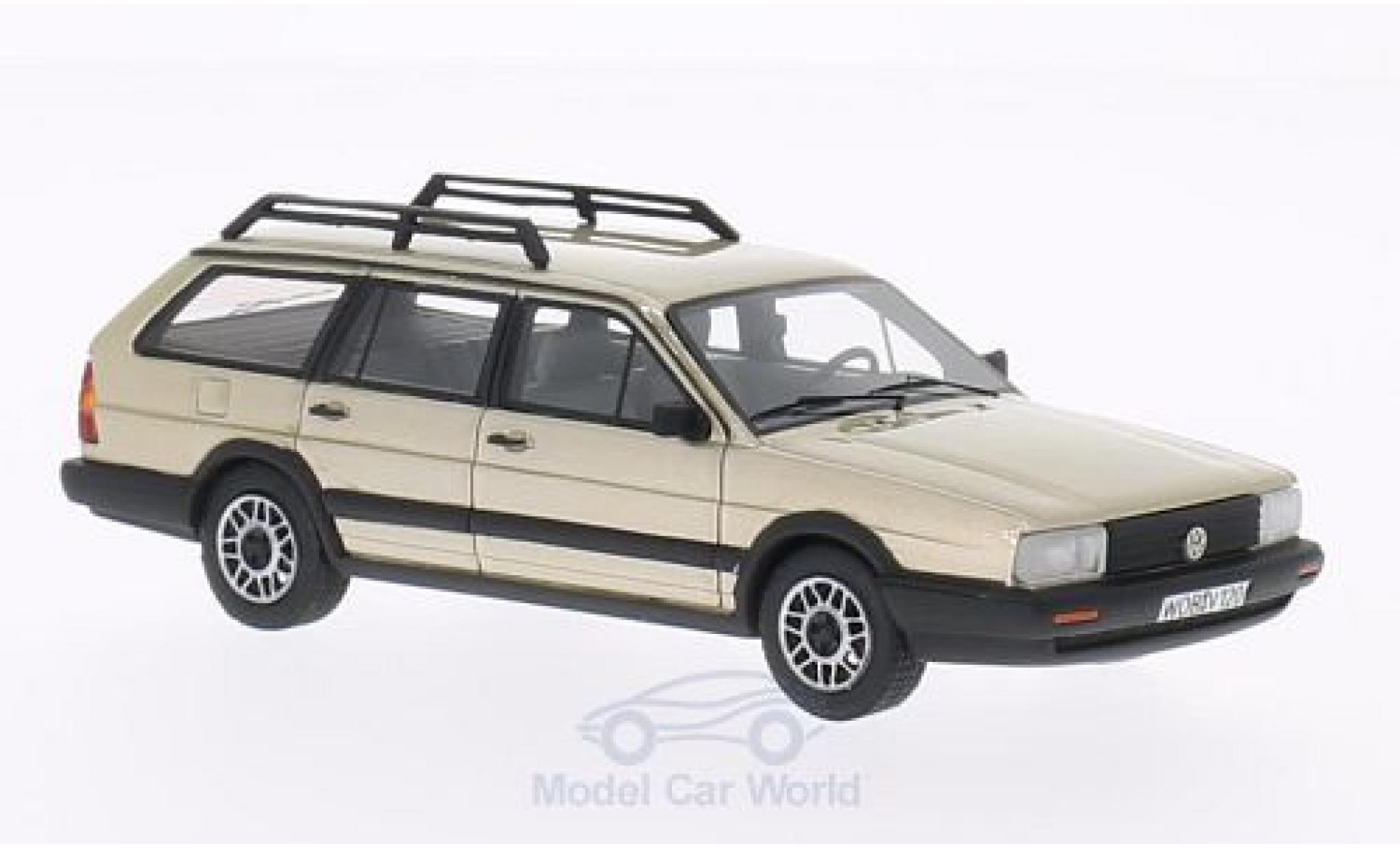 Volkswagen Passat 1/43 BoS Models Variant GT Syncro metallic beige 1985 diecast model cars