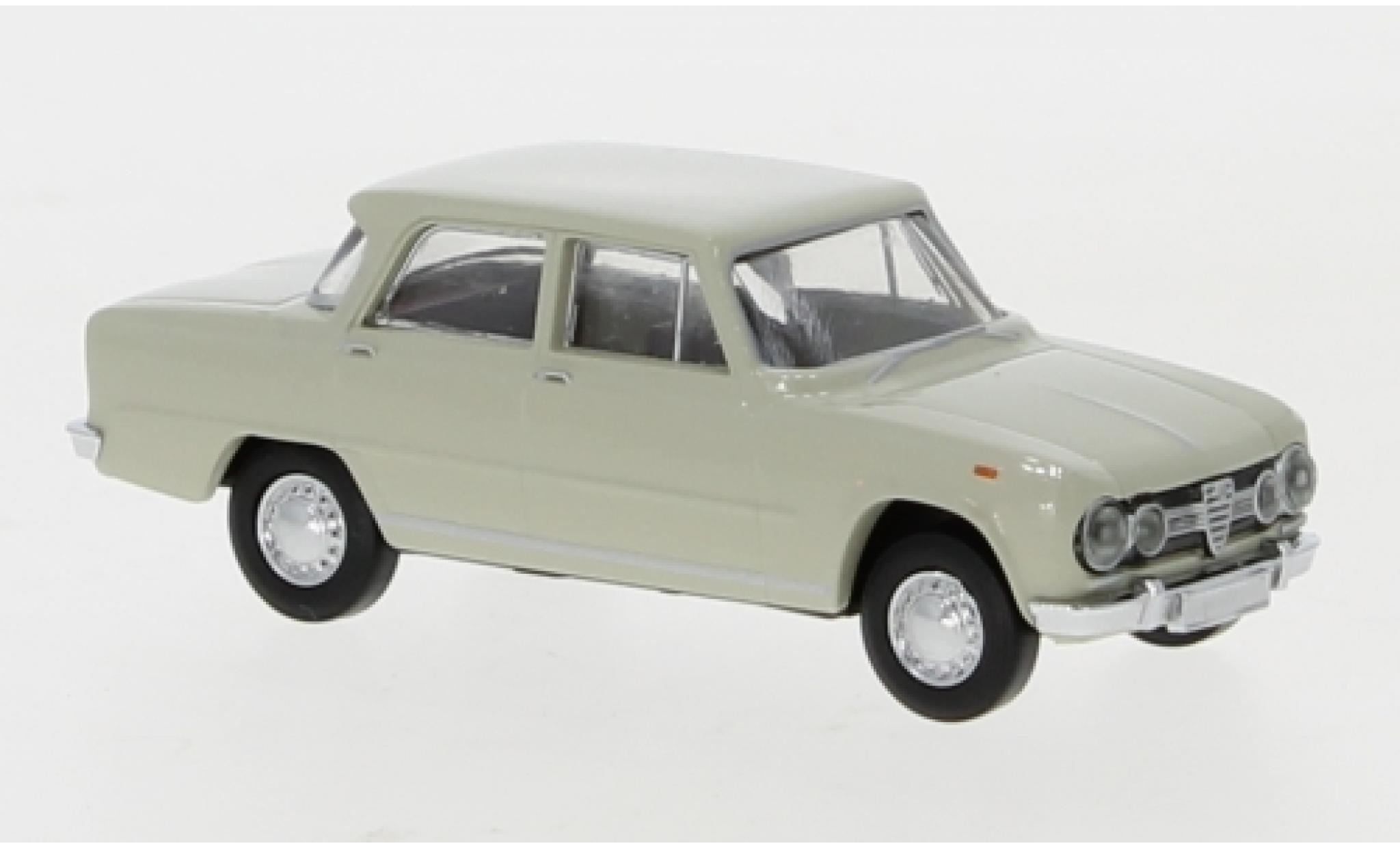 Alfa Romeo Giulia 1/87 Brekina 1600 grey 1962 diecast model cars