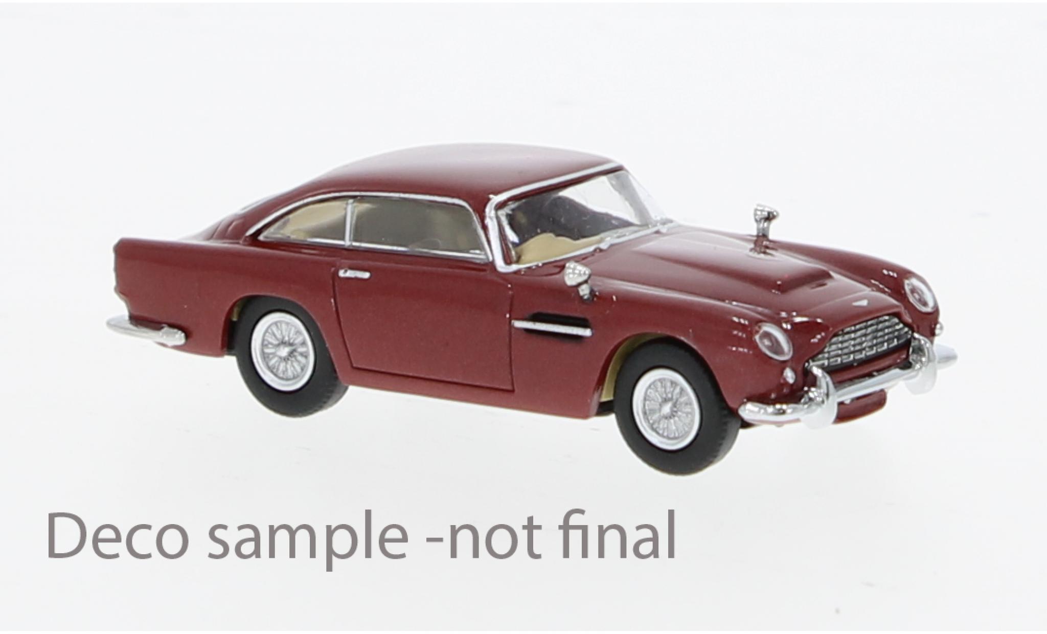 Aston Martin DB5 1/87 Brekina metallise red 1964 1:87 diecast model cars