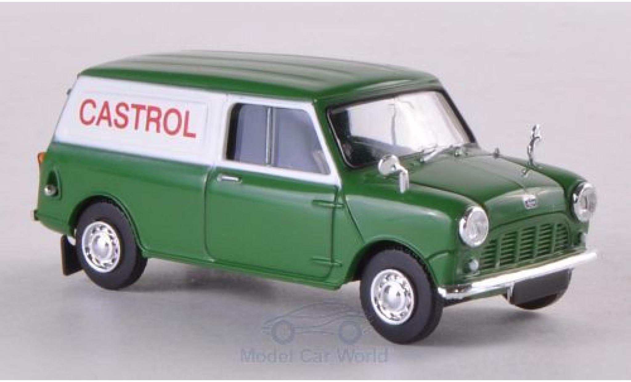 Austin Mini Van 1/87 Brekina Castrol diecast model cars