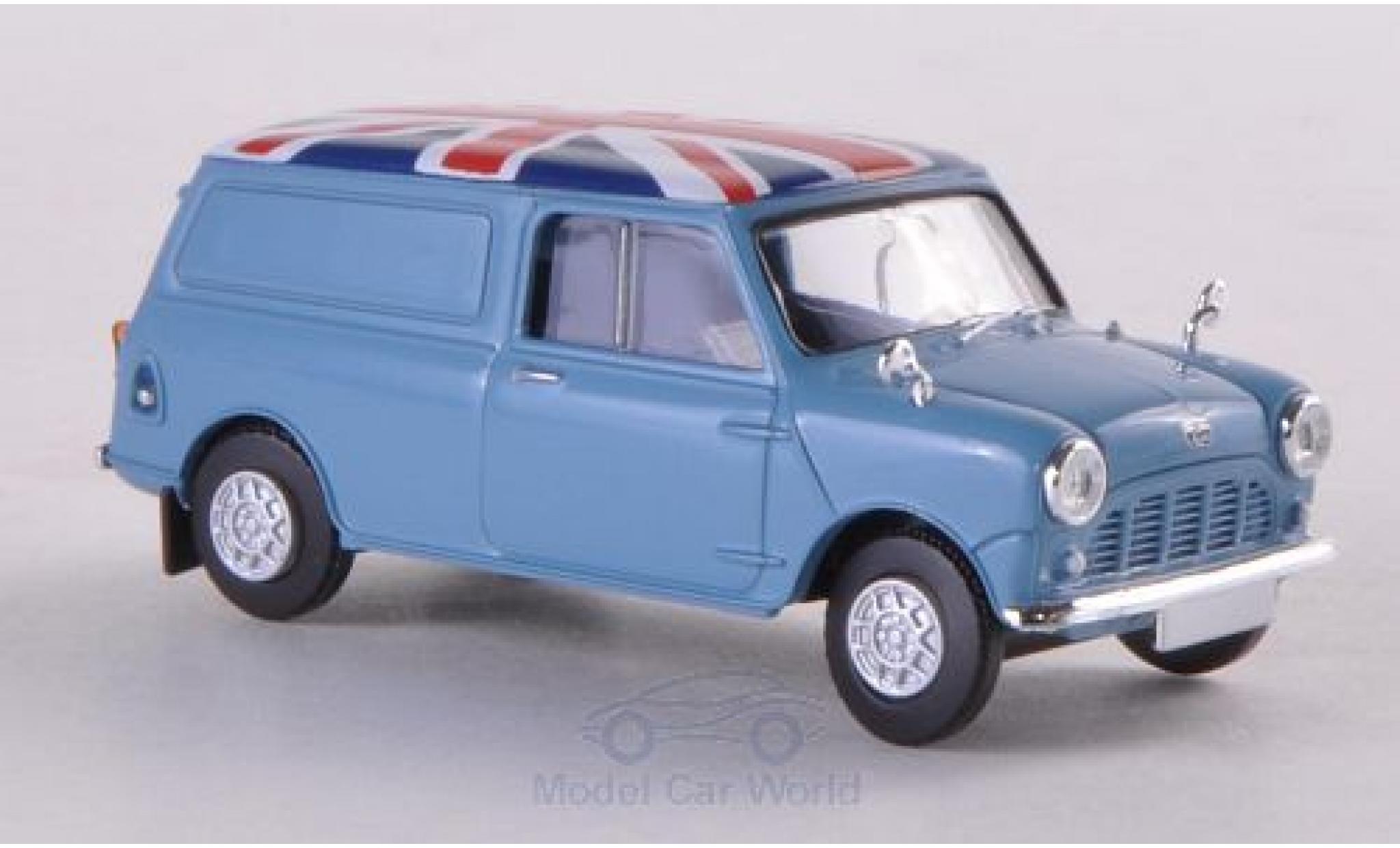 Austin Mini Van 1/87 Brekina blue/Dekor diecast model cars