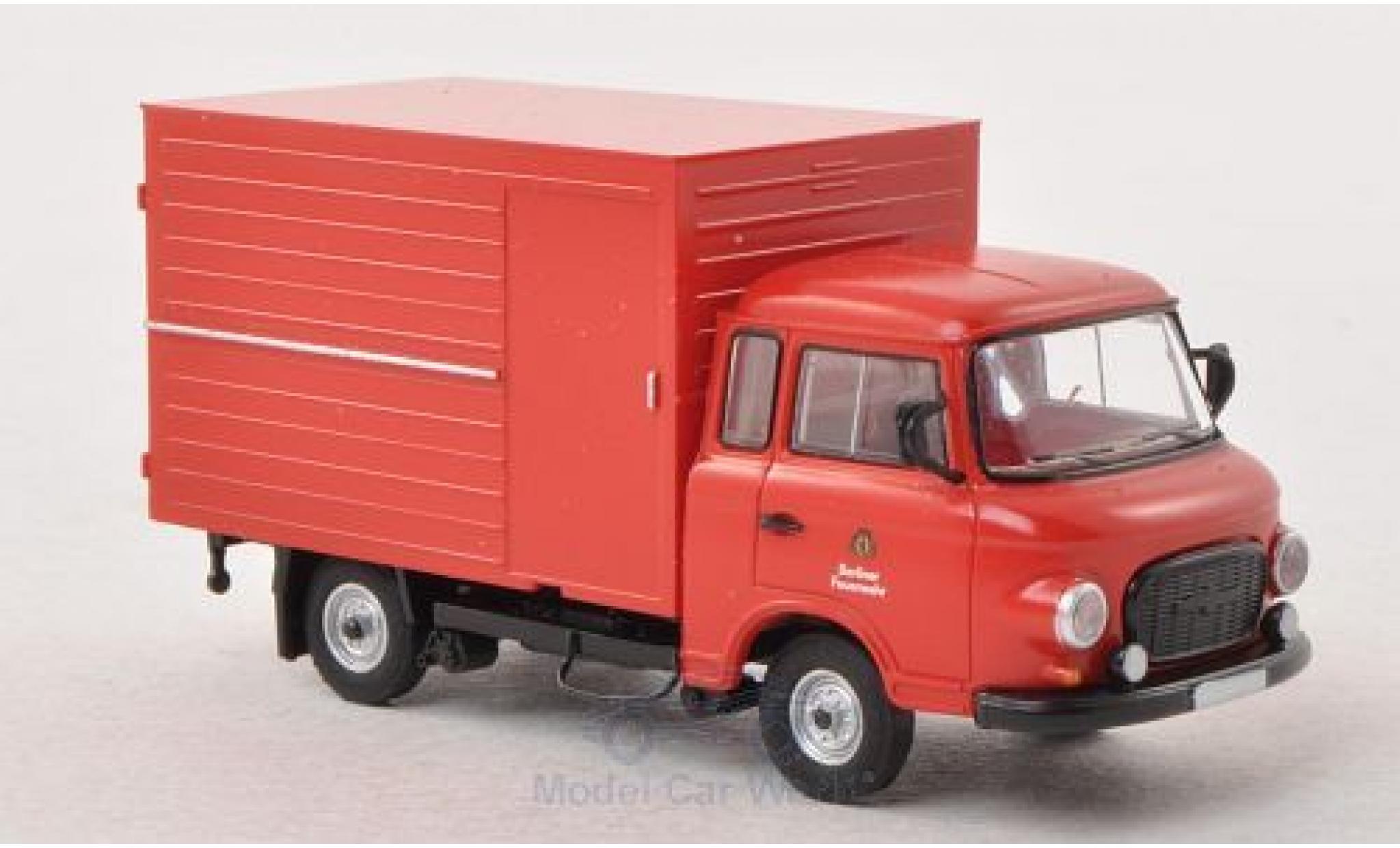 Barkas B 1000 1/87 Brekina Saloonr Fire brigade diecast model cars