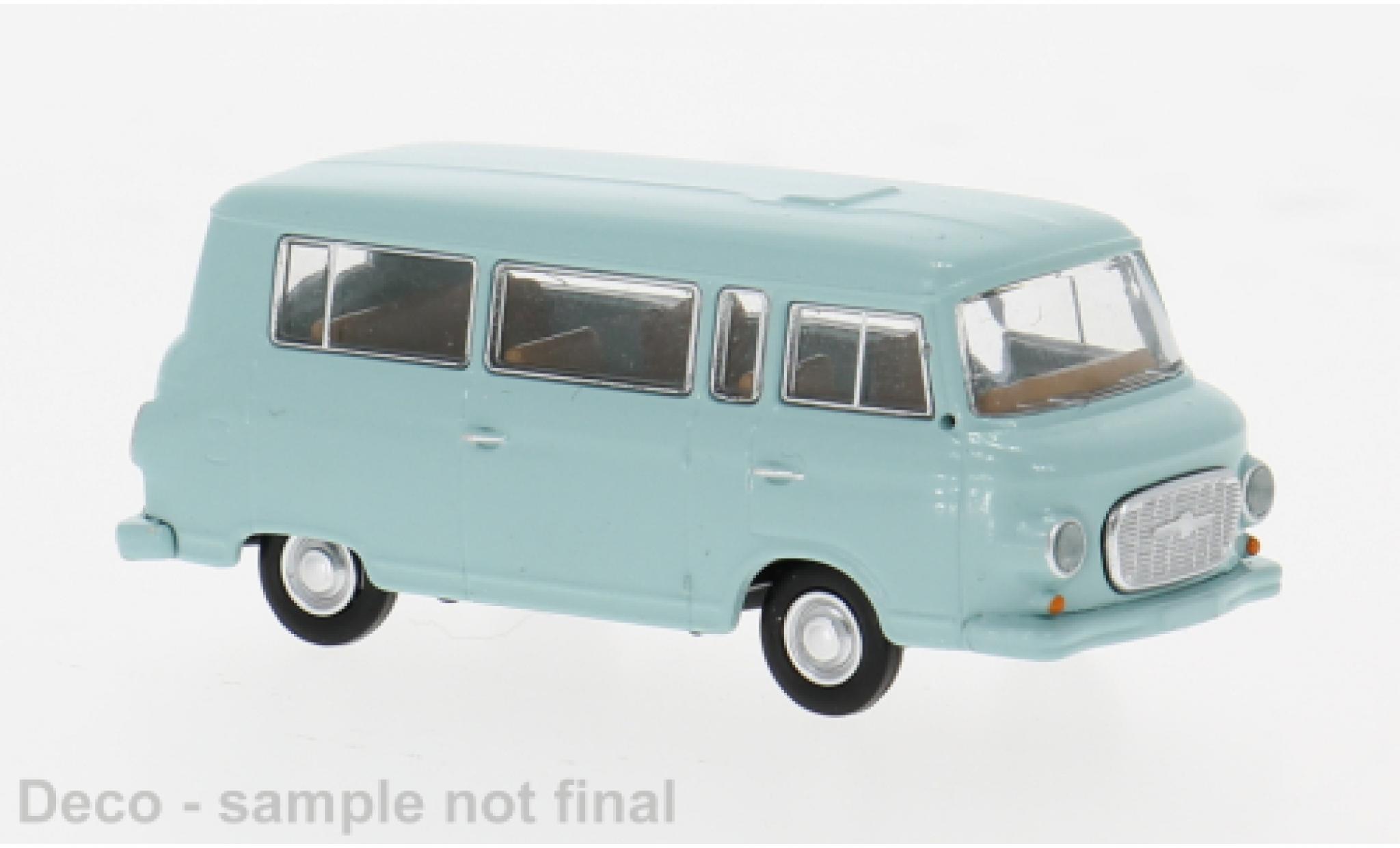 Barkas B 1000 1/87 Brekina Bus grey 1962 1:87 diecast model cars