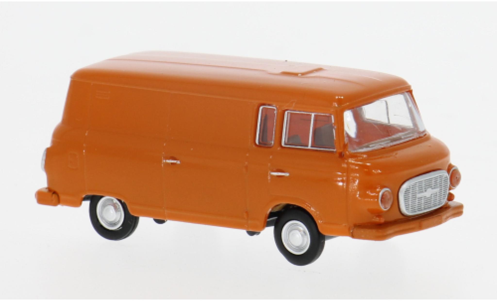 Barkas B 1000 1/87 Brekina Kasten orange 1962 1:87 diecast model cars