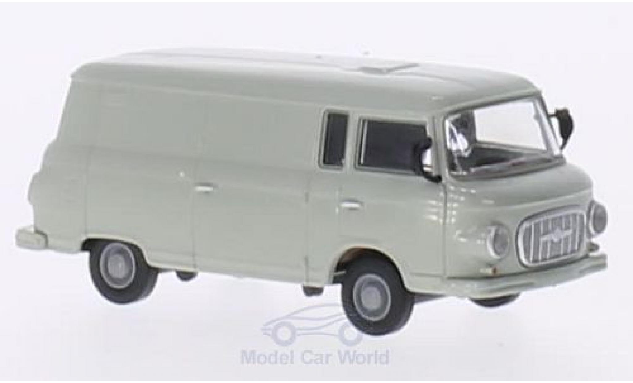 Barkas B 1000 1/87 Brekina Kasten grey diecast model cars