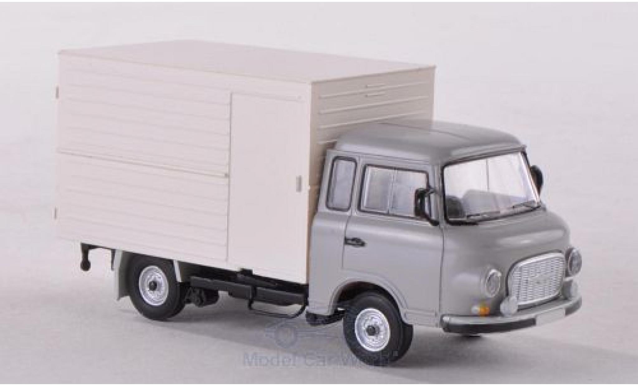 Barkas B 1000 1/87 Brekina Koffer grey diecast model cars