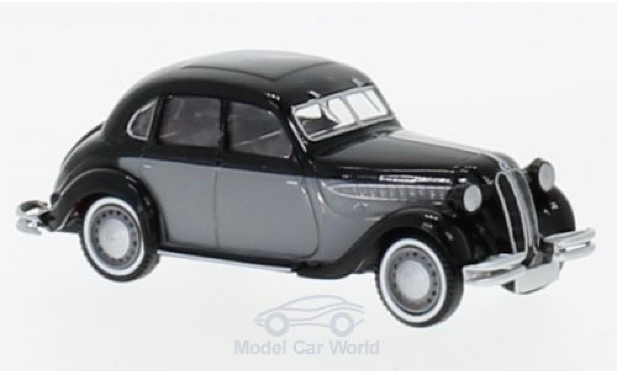 Bmw 326 1/87 Brekina black/grey diecast model cars