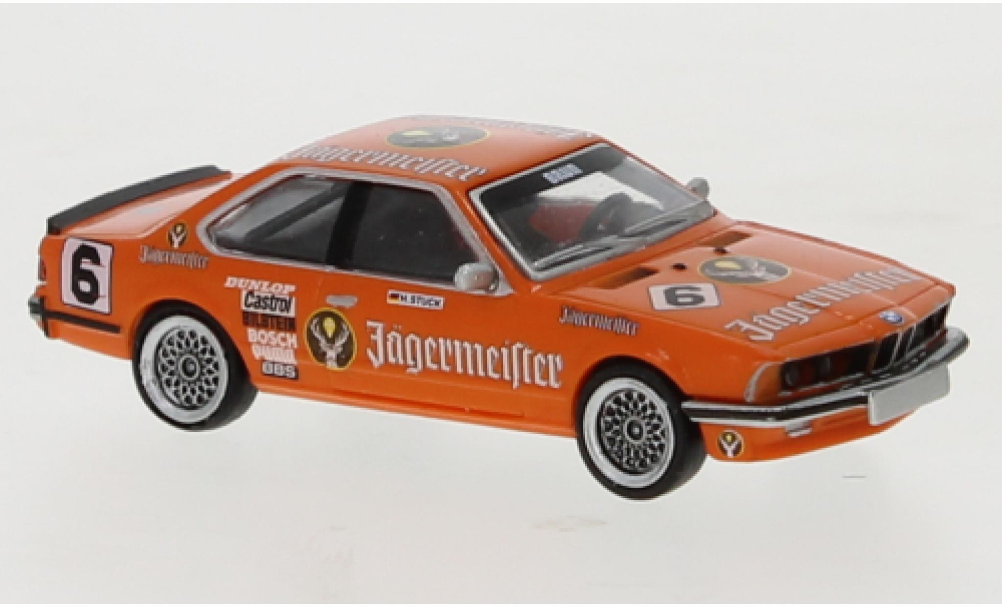 Bmw 635 1/87 Brekina CSi J&auml;germeister 1977 diecast model cars