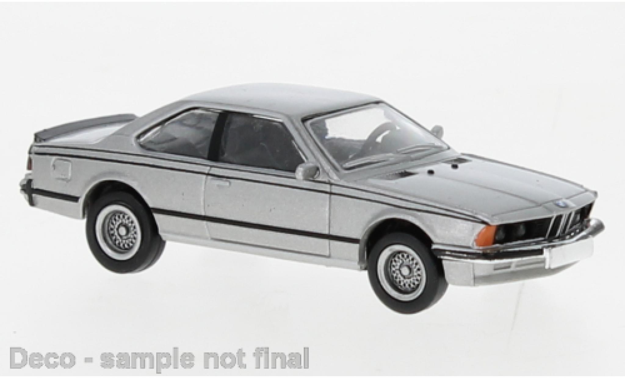 Bmw 635 1/87 Brekina CSi metallise grey 1977 diecast model cars