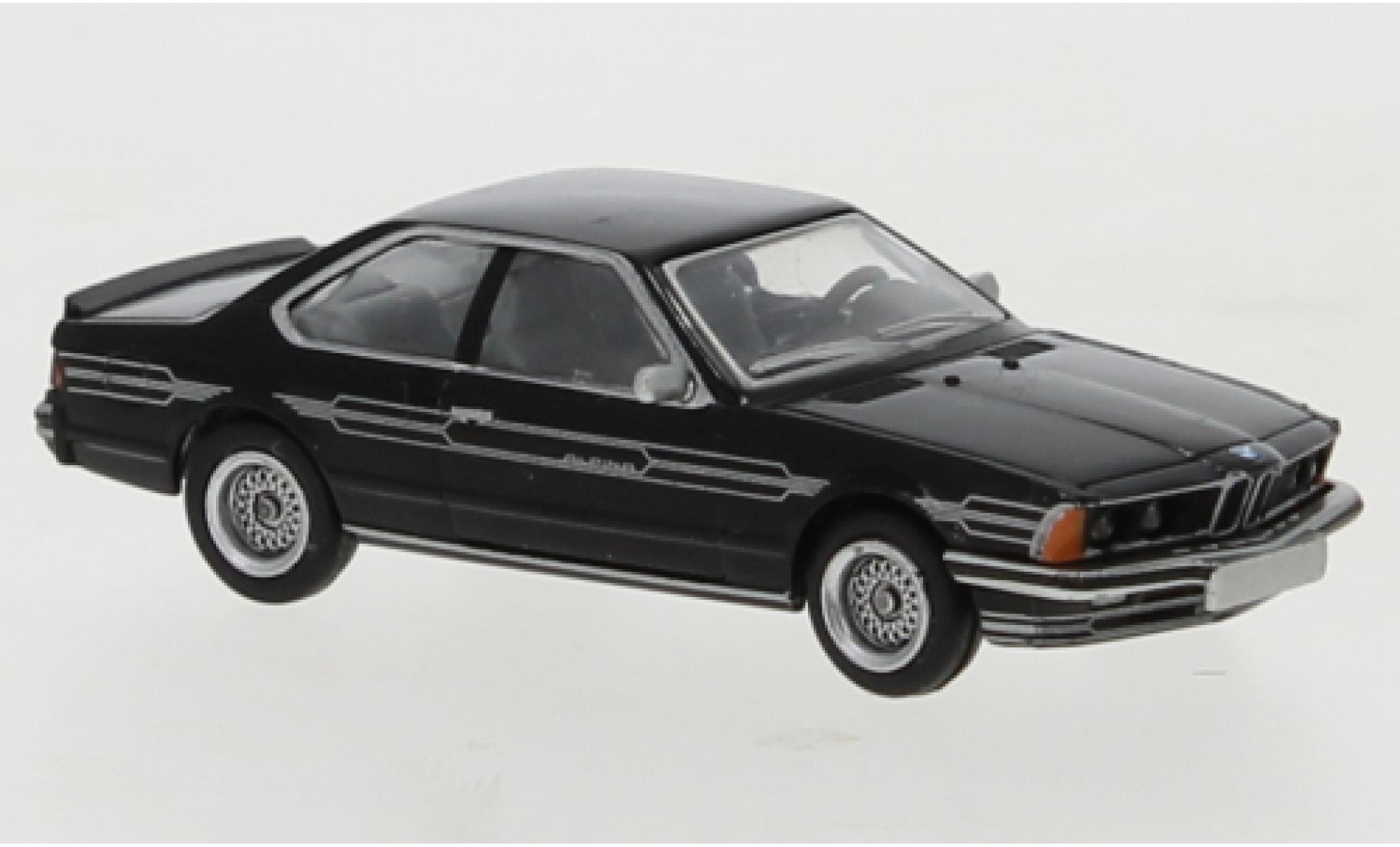 Bmw 635 1/87 Brekina CSi black/D&eacute;corer 1977 diecast model cars