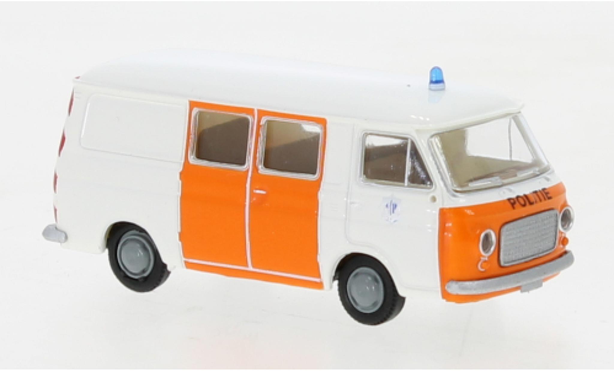 Fiat 238 1/87 Brekina demi bus Politie (NL) 1966 diecast model cars