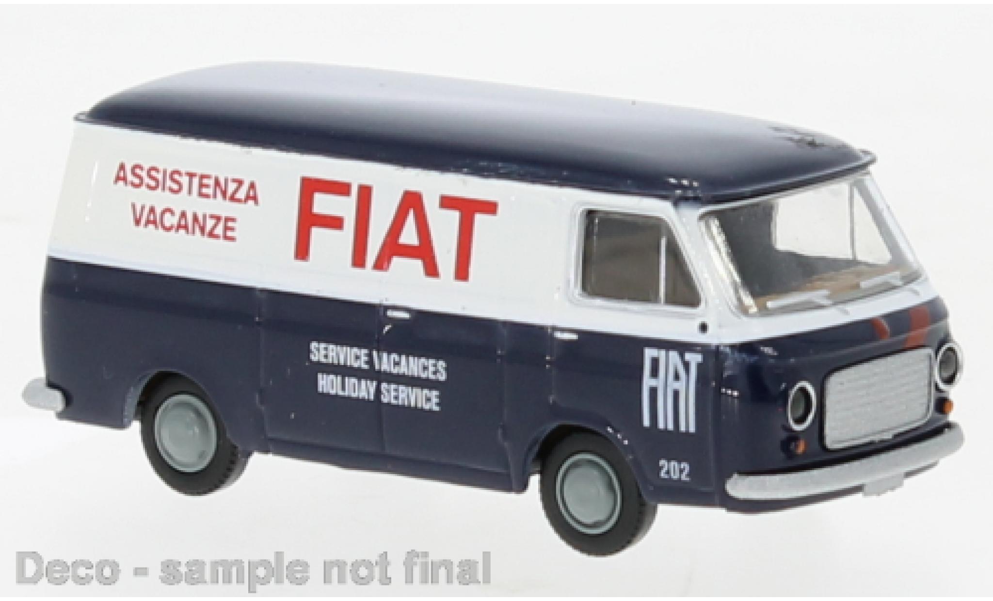 Fiat 238 1/87 Brekina Kasten Assistenza Assistenza Vacanze 1966 diecast model cars