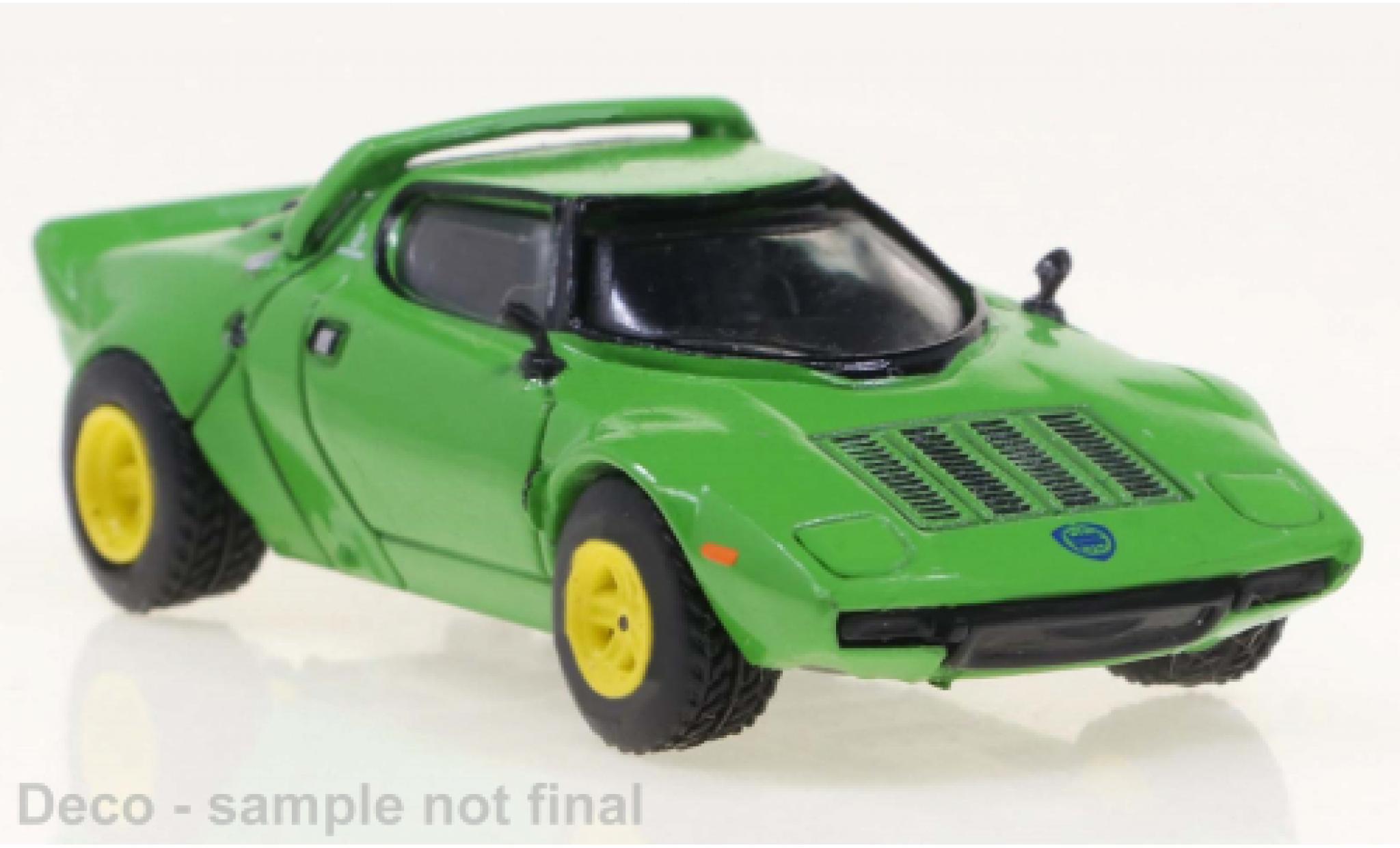 Lancia Stratos 1/87 Brekina HF green 1975 diecast model cars