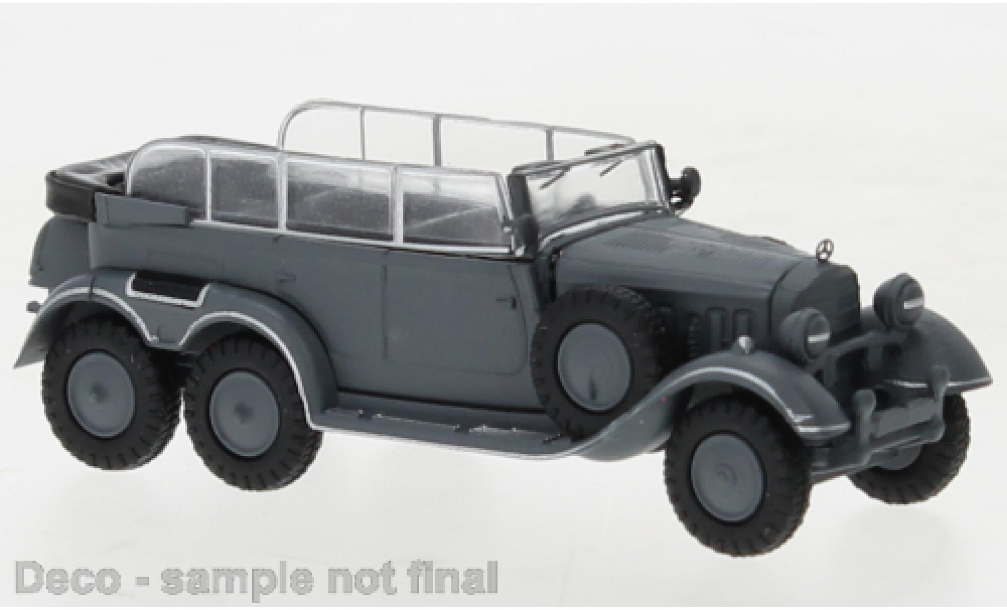 Mercedes G4 1/87 Brekina grey 1938 diecast model cars
