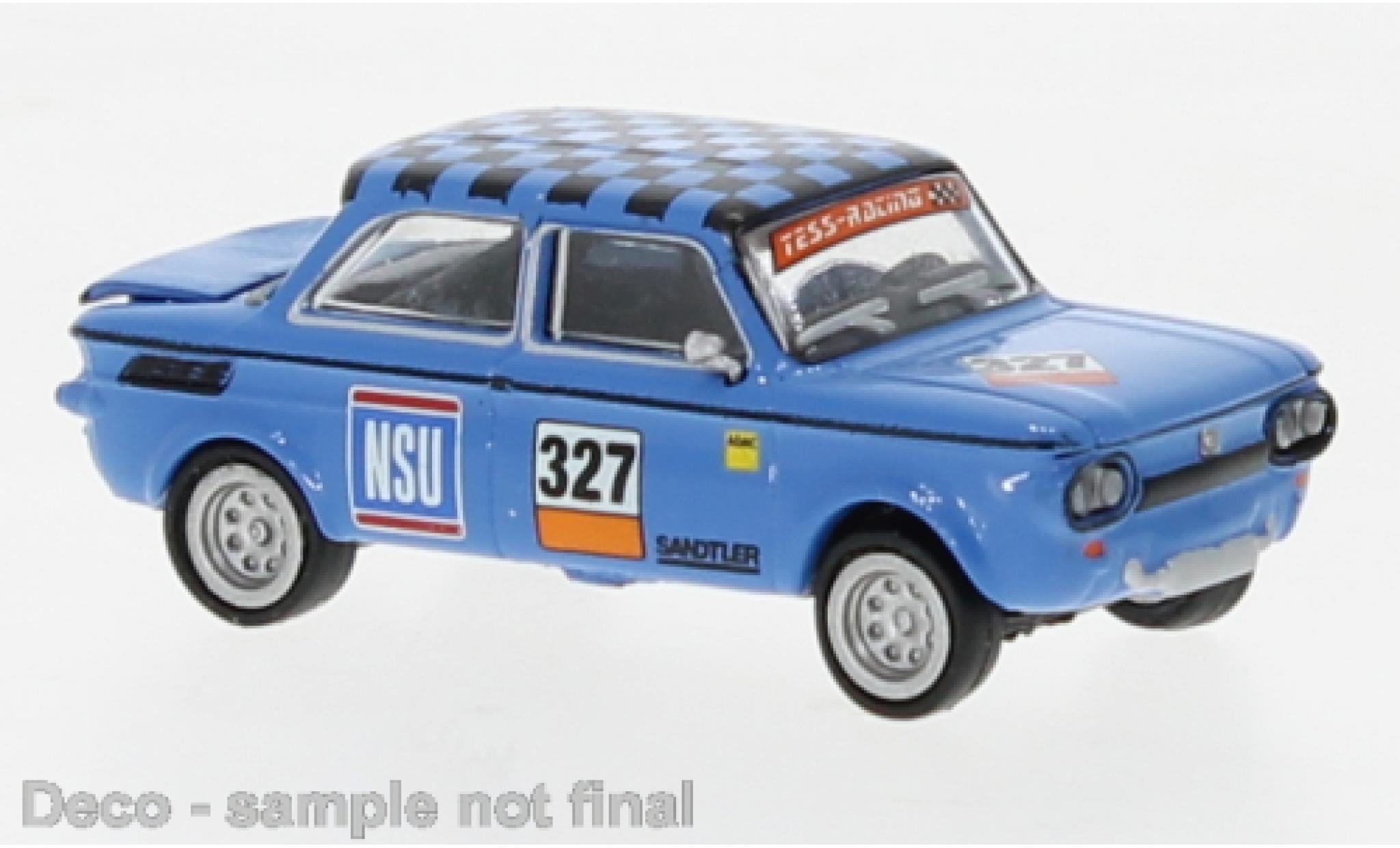 NSU TTS 1/87 Brekina blue Sport 1966 diecast model cars